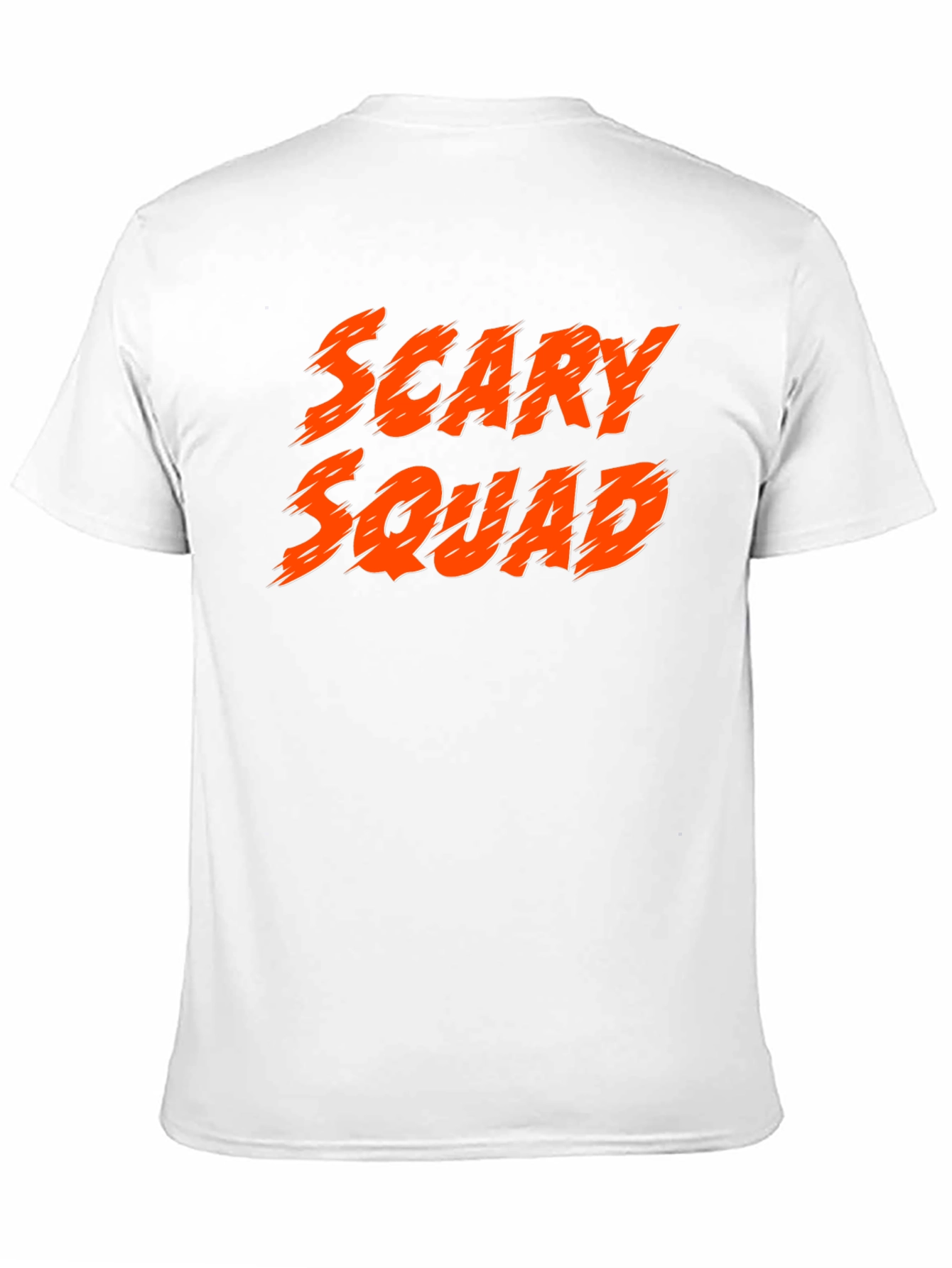 Scary Squad Graphic Print Black T-Shirt