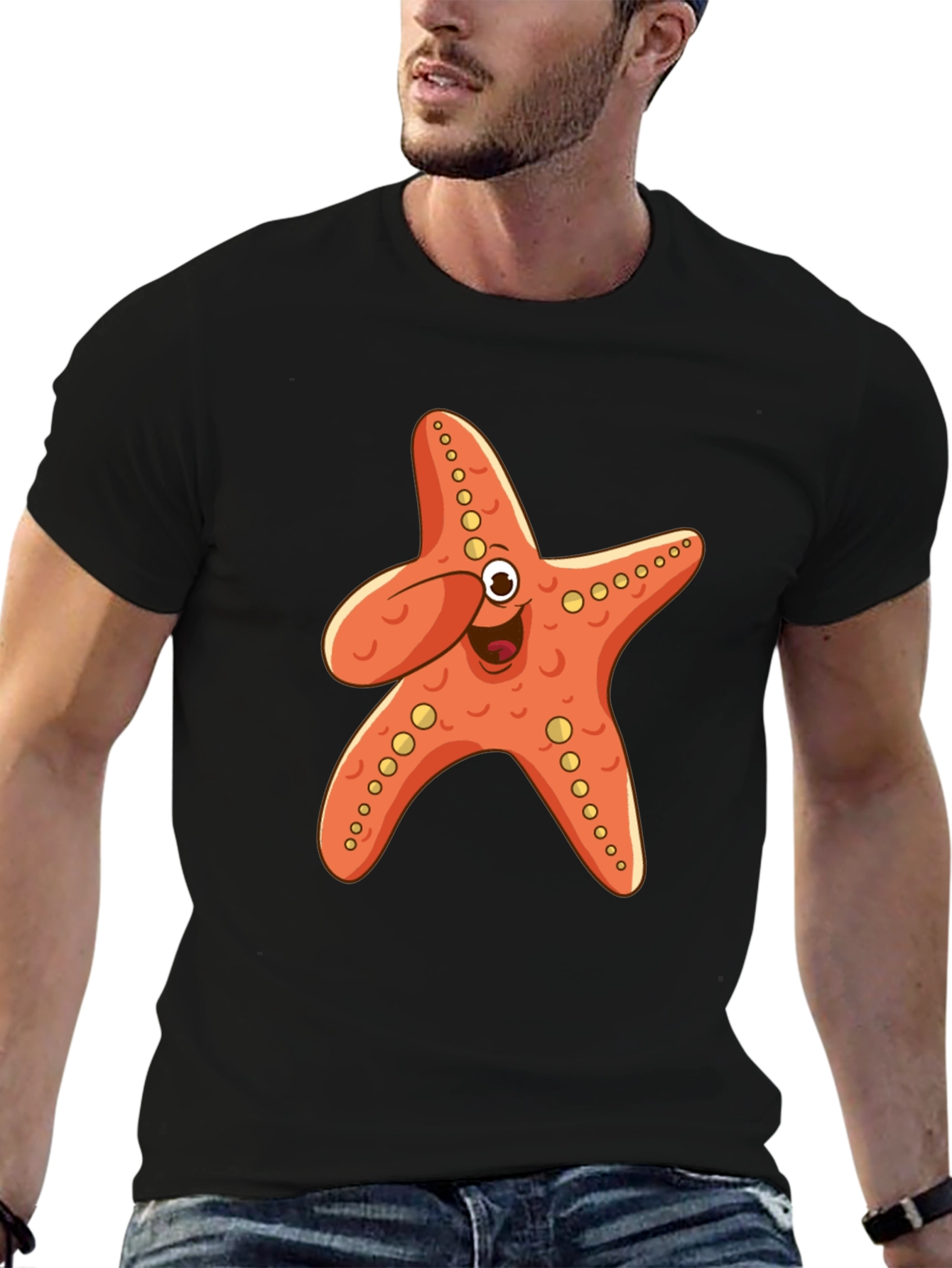 Starfish Graphic Tee - Fun & Unique Design