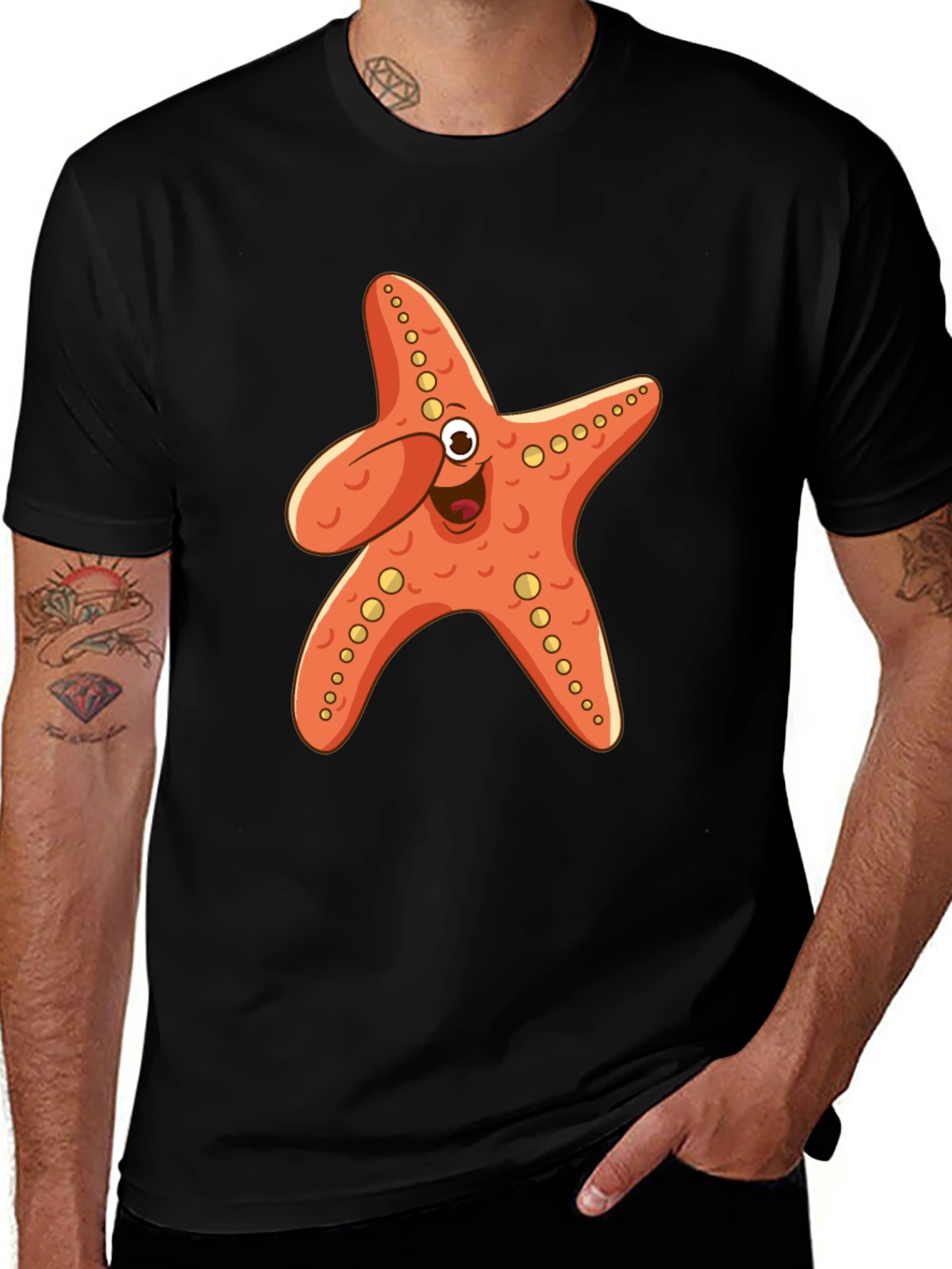 Starfish Graphic Tee - Fun & Unique Design