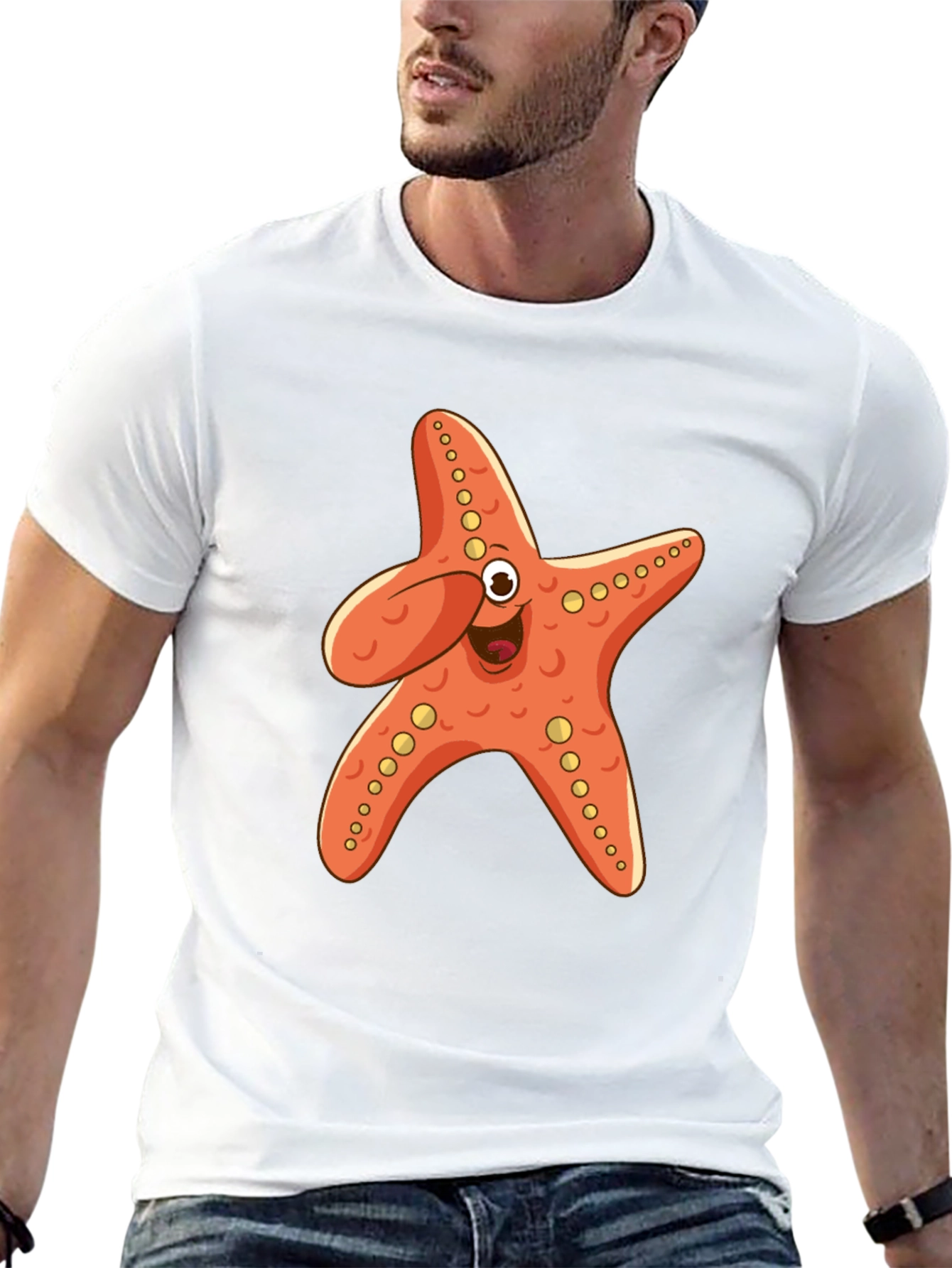 Starfish Graphic Tee - Fun & Unique Design