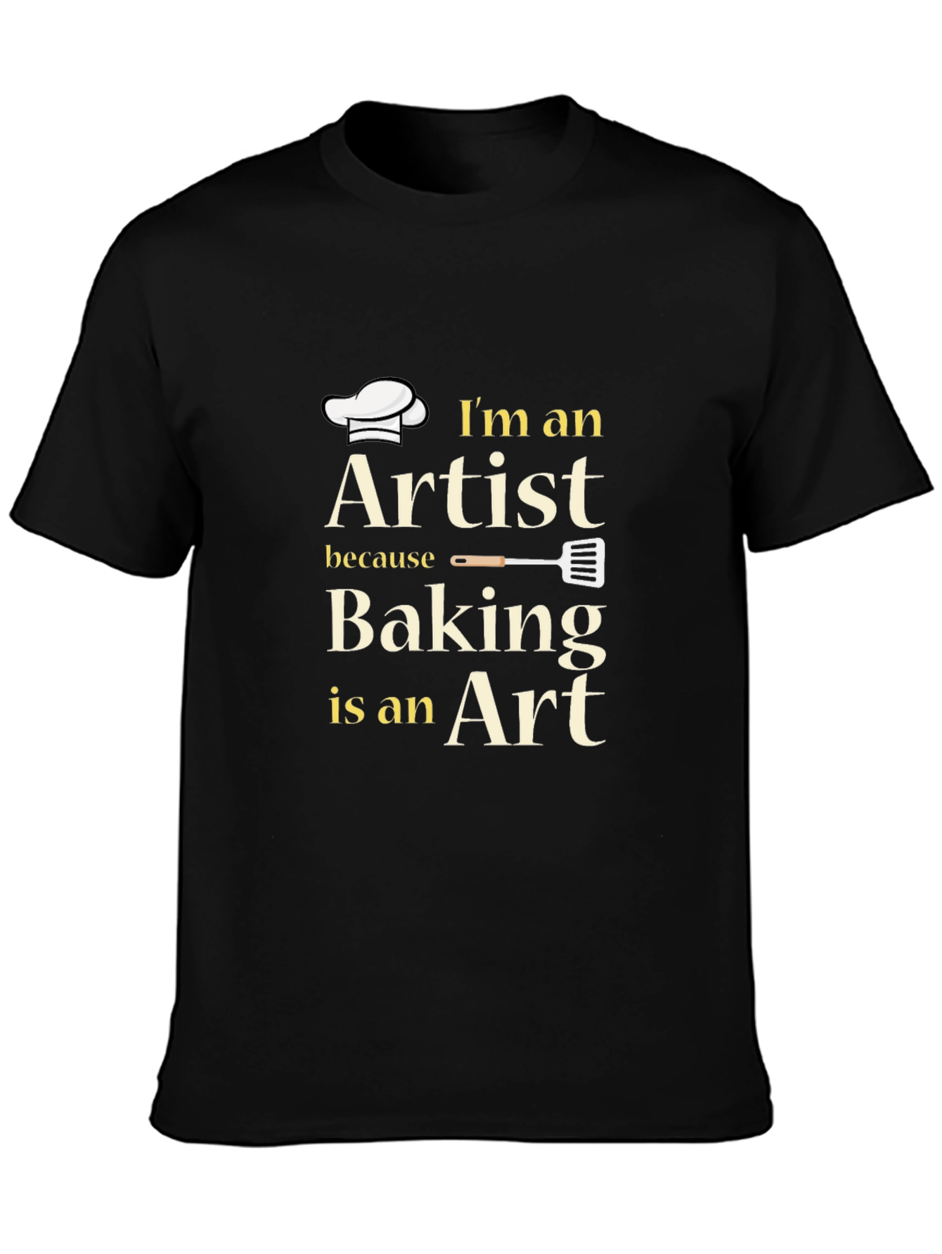 Baking Artist T-Shirt - Culinary Art Tee