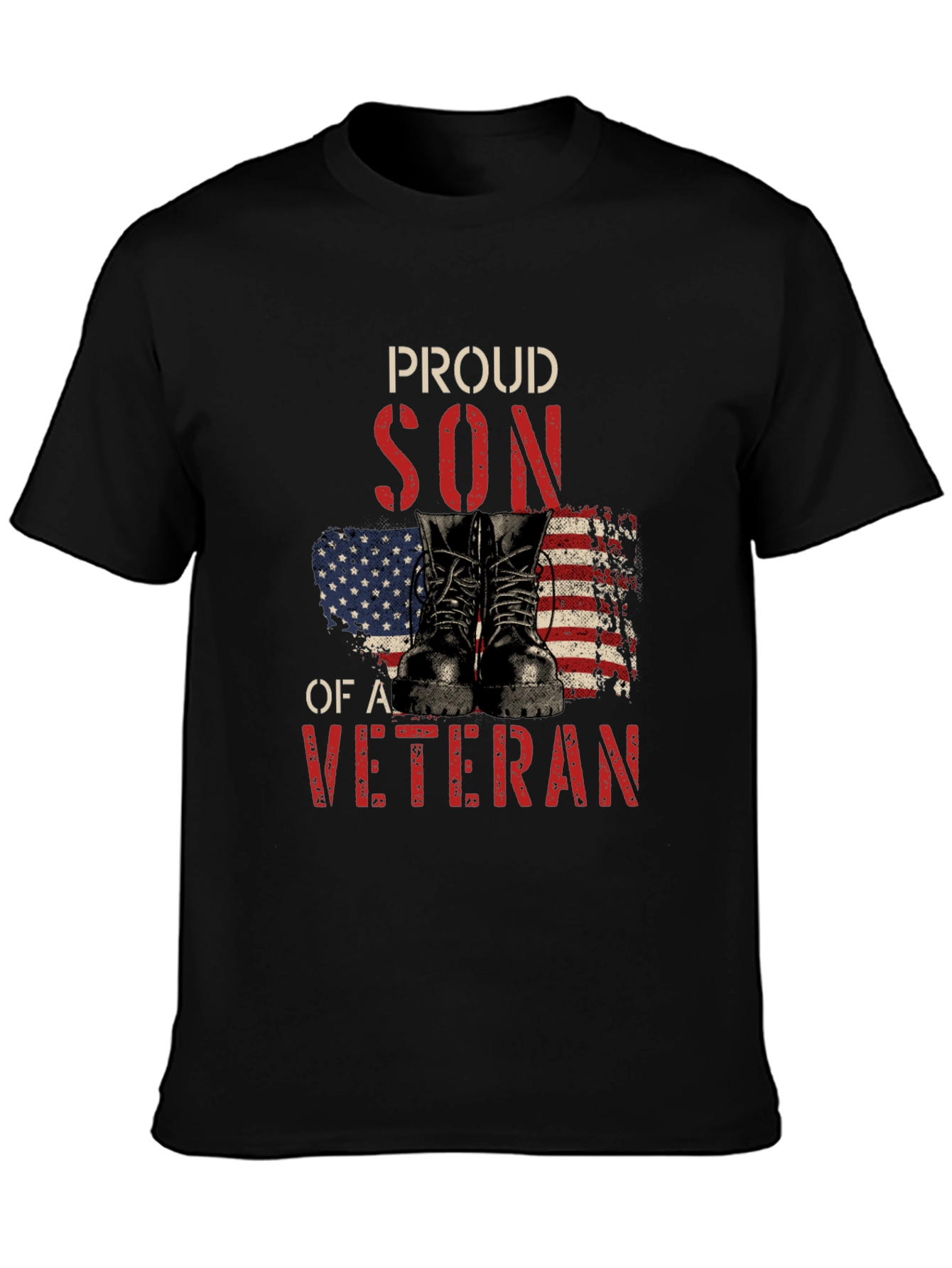 Proud Son of a Veteran Graphic Tee