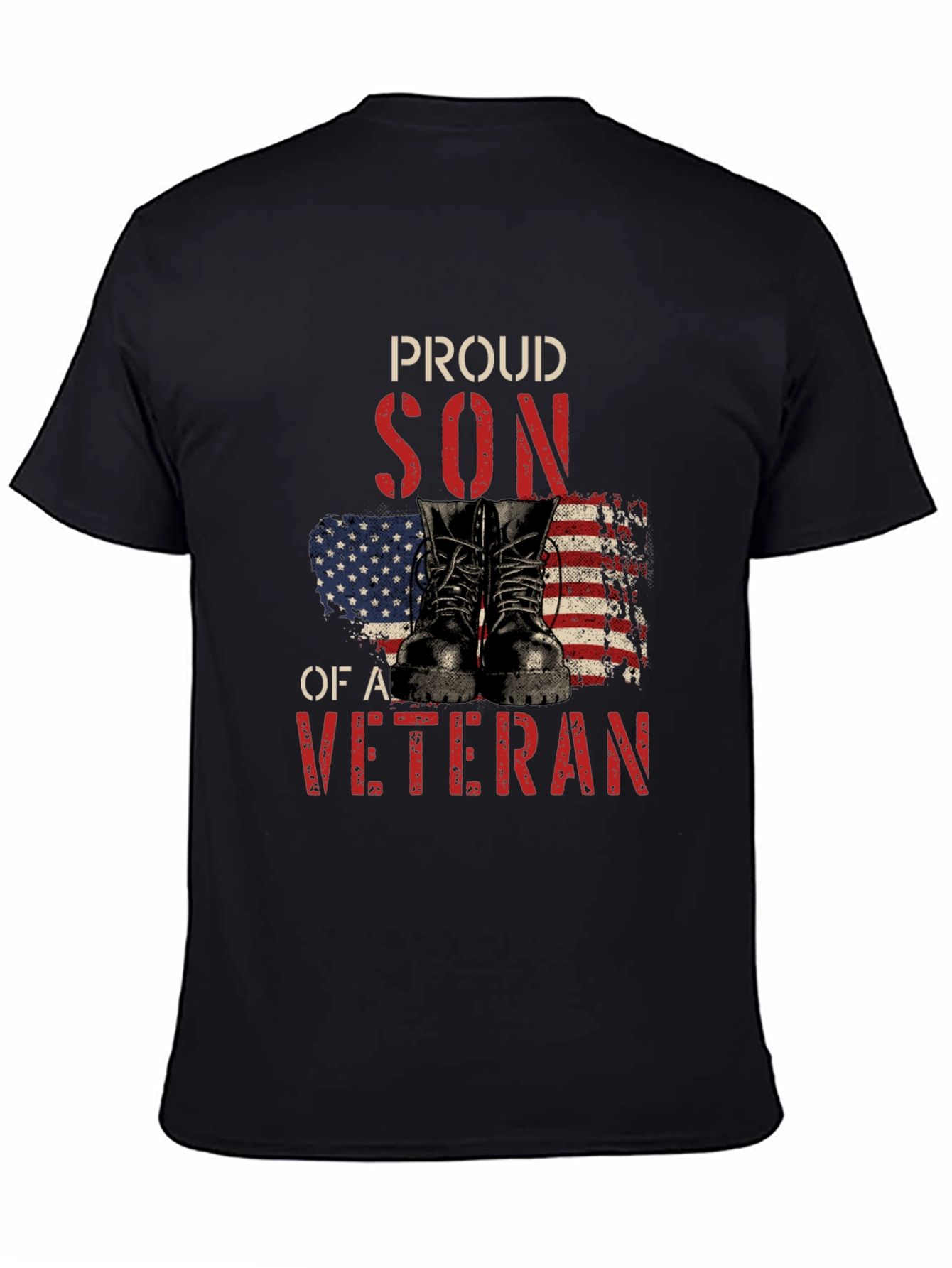Proud Son of a Veteran Graphic Tee