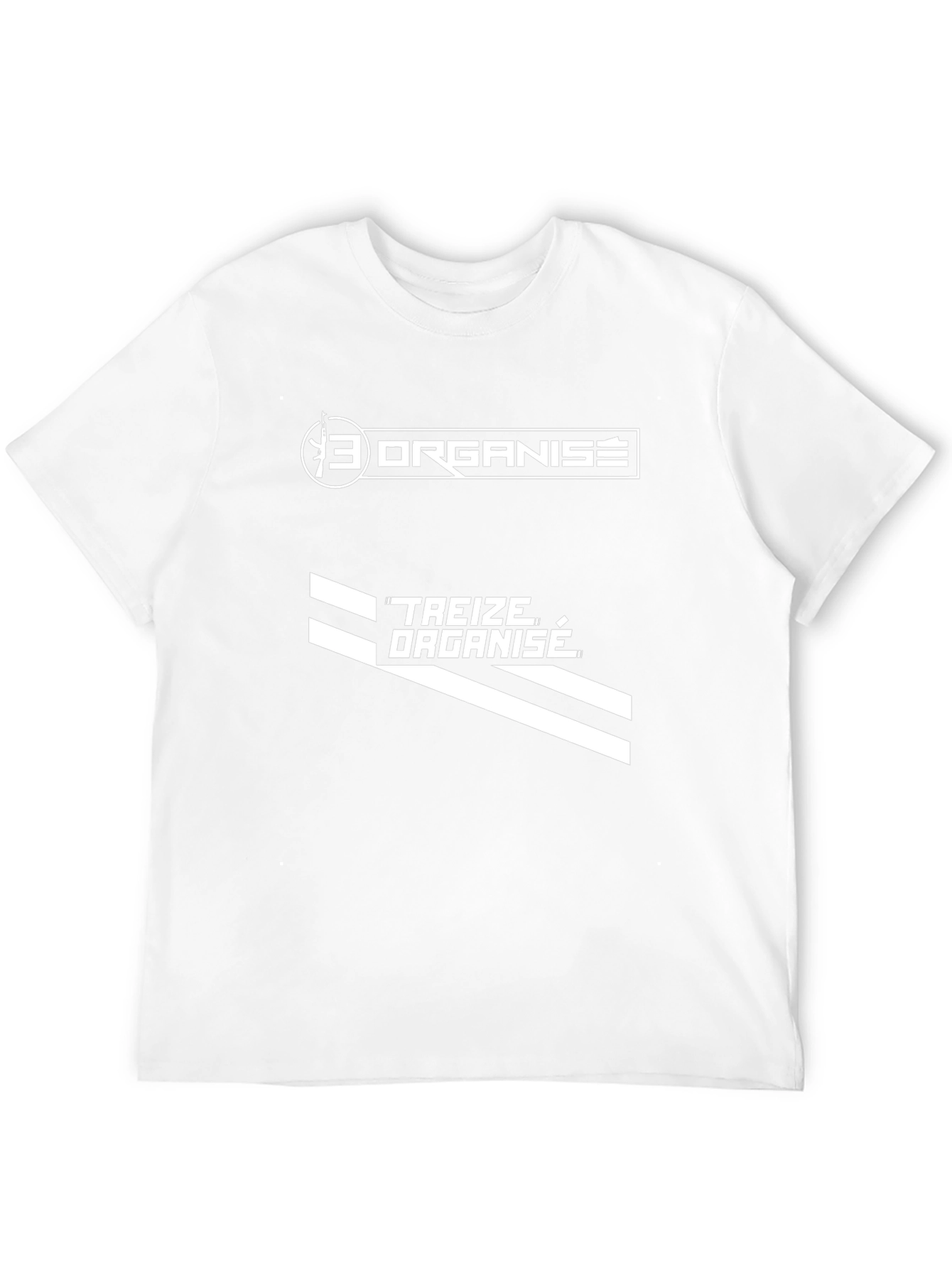 Treize Organise T-Shirt - Black Graphic Tee