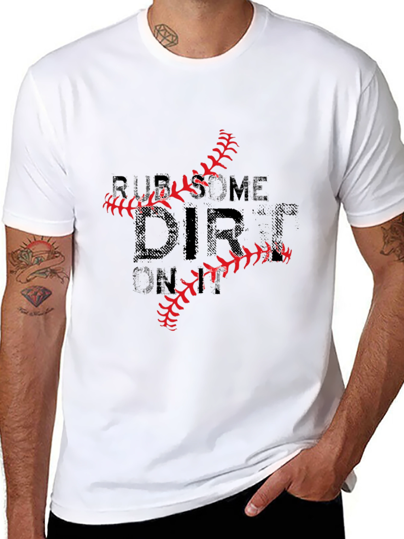 Rub Some Dirt On It Baseball T-Shirt