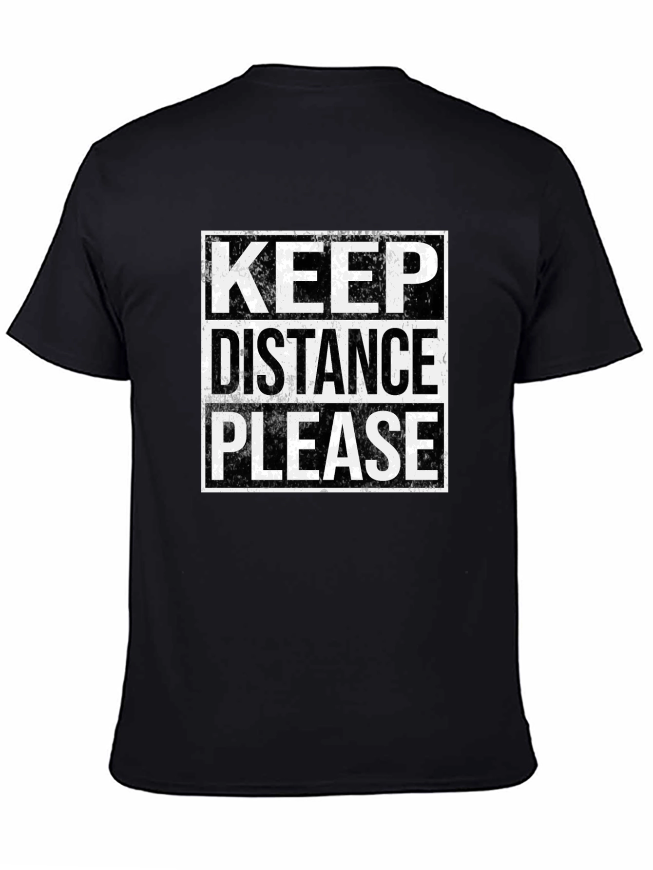 Keep Distance Please T-Shirt - Social Distancing Tee