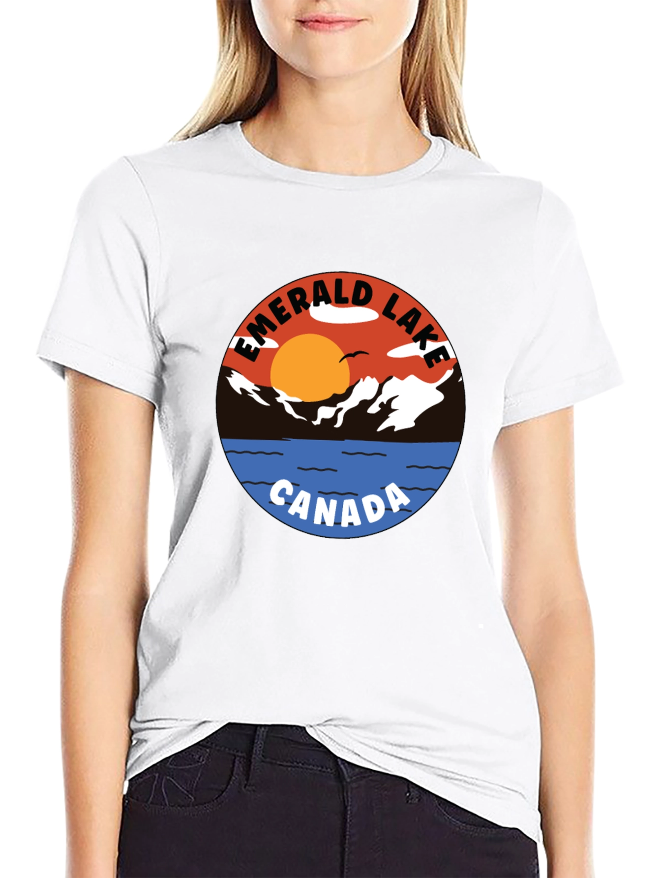 Emerald Lake Canada Graphic Tee