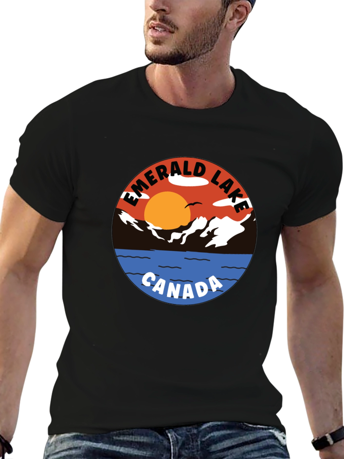 Emerald Lake Canada Graphic Tee