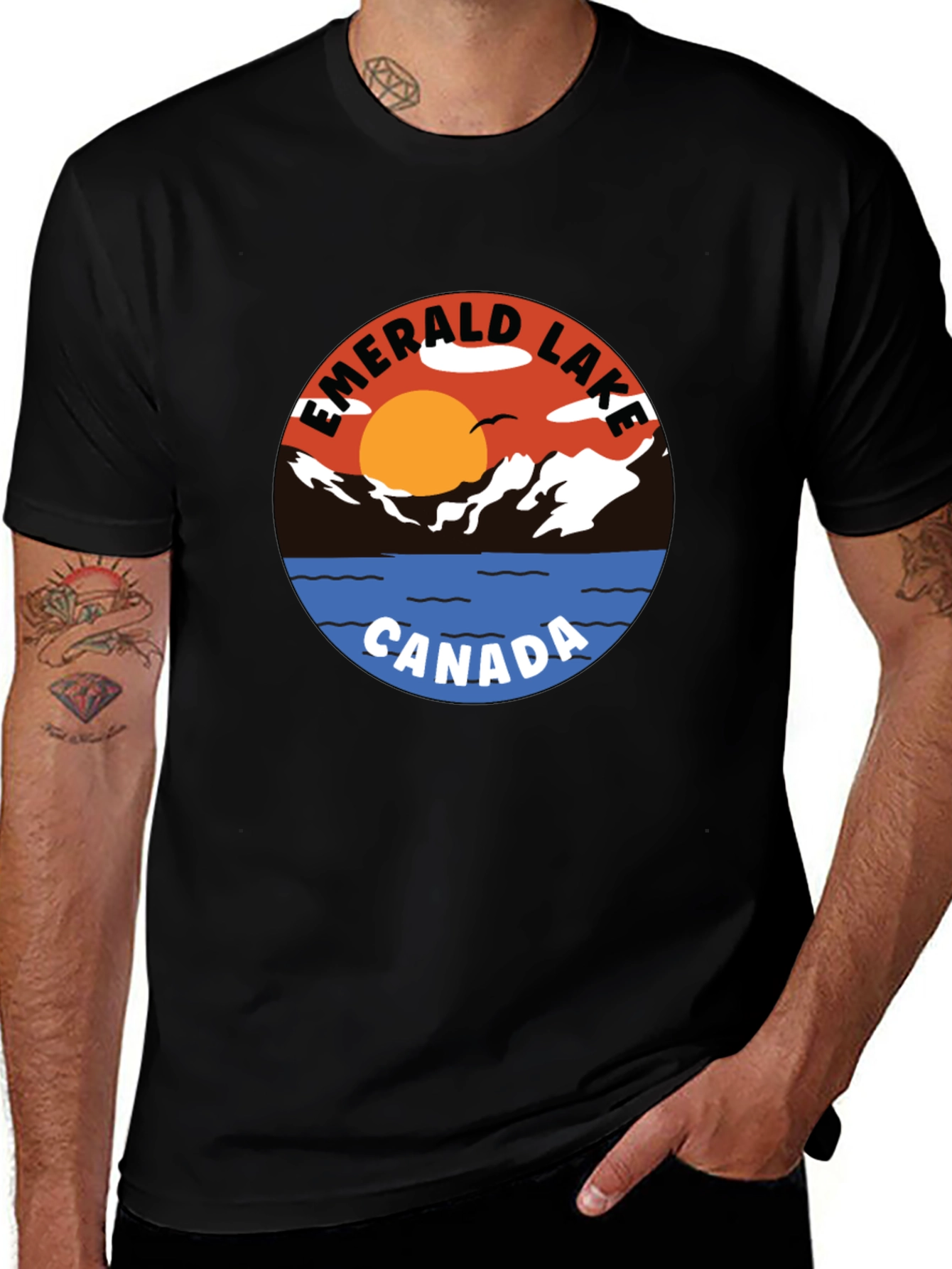 Emerald Lake Canada Graphic Tee