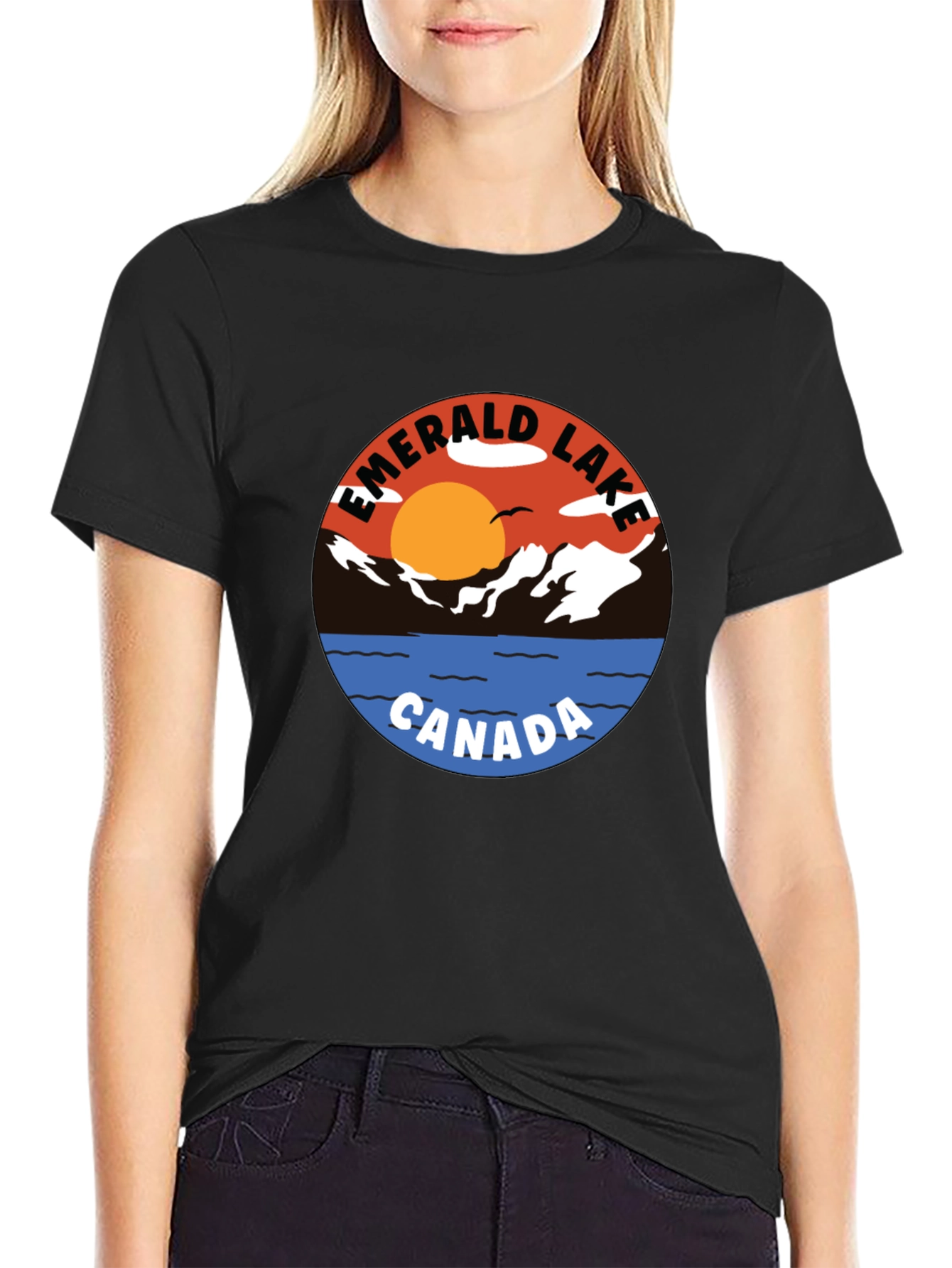 Emerald Lake Canada Graphic Tee