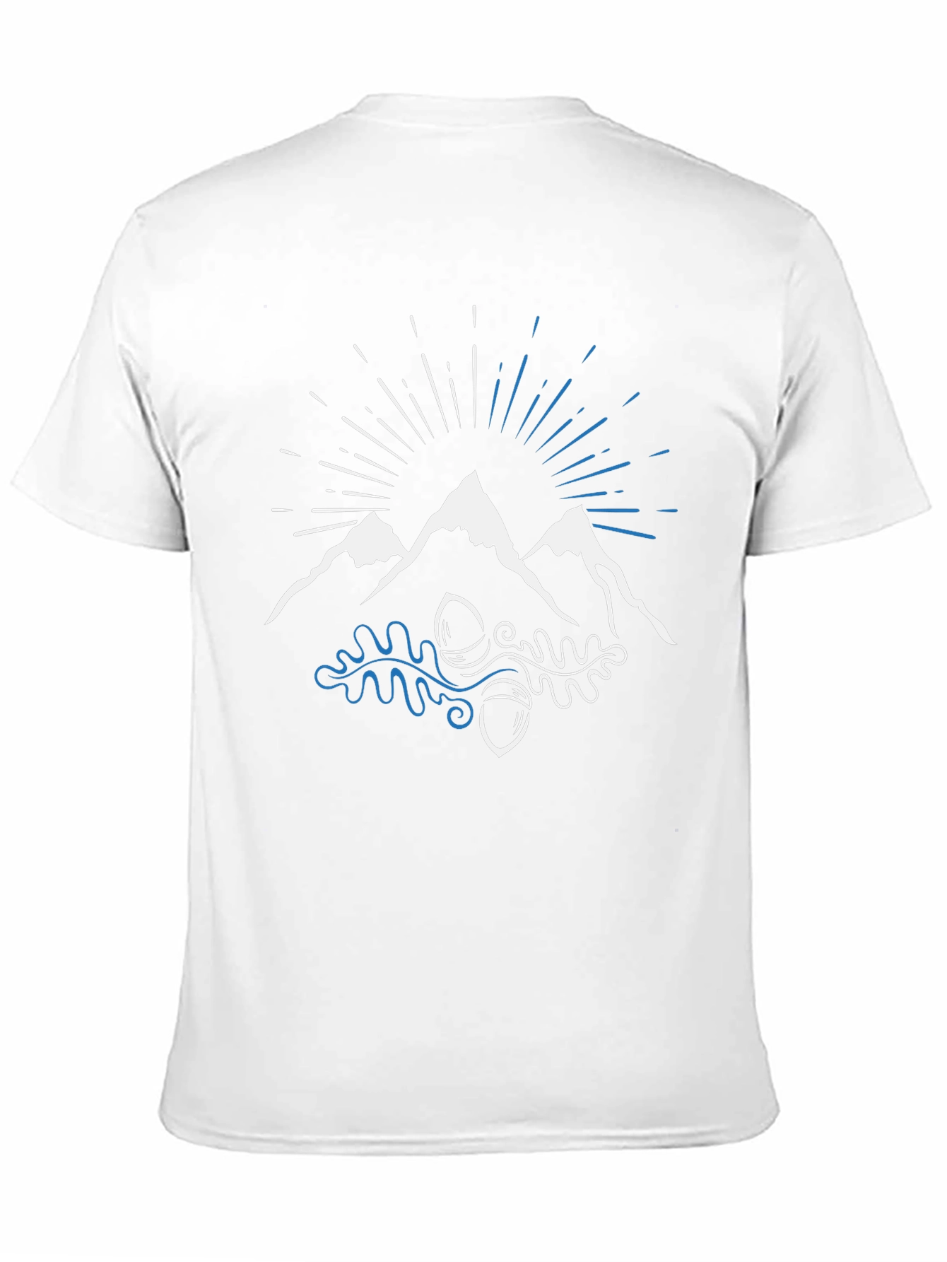 Mountain & Oak Graphic Tee - Nature Inspired Design