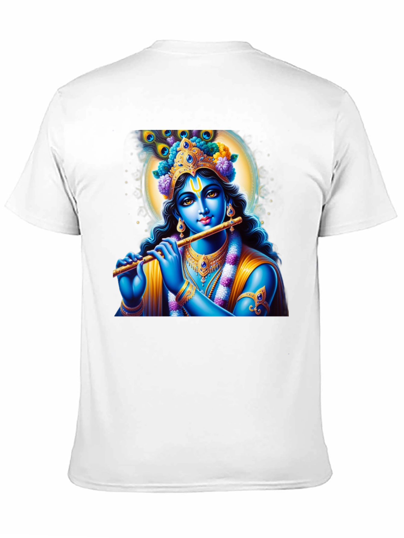 Krishna Graphic T-Shirt - Spiritual Style