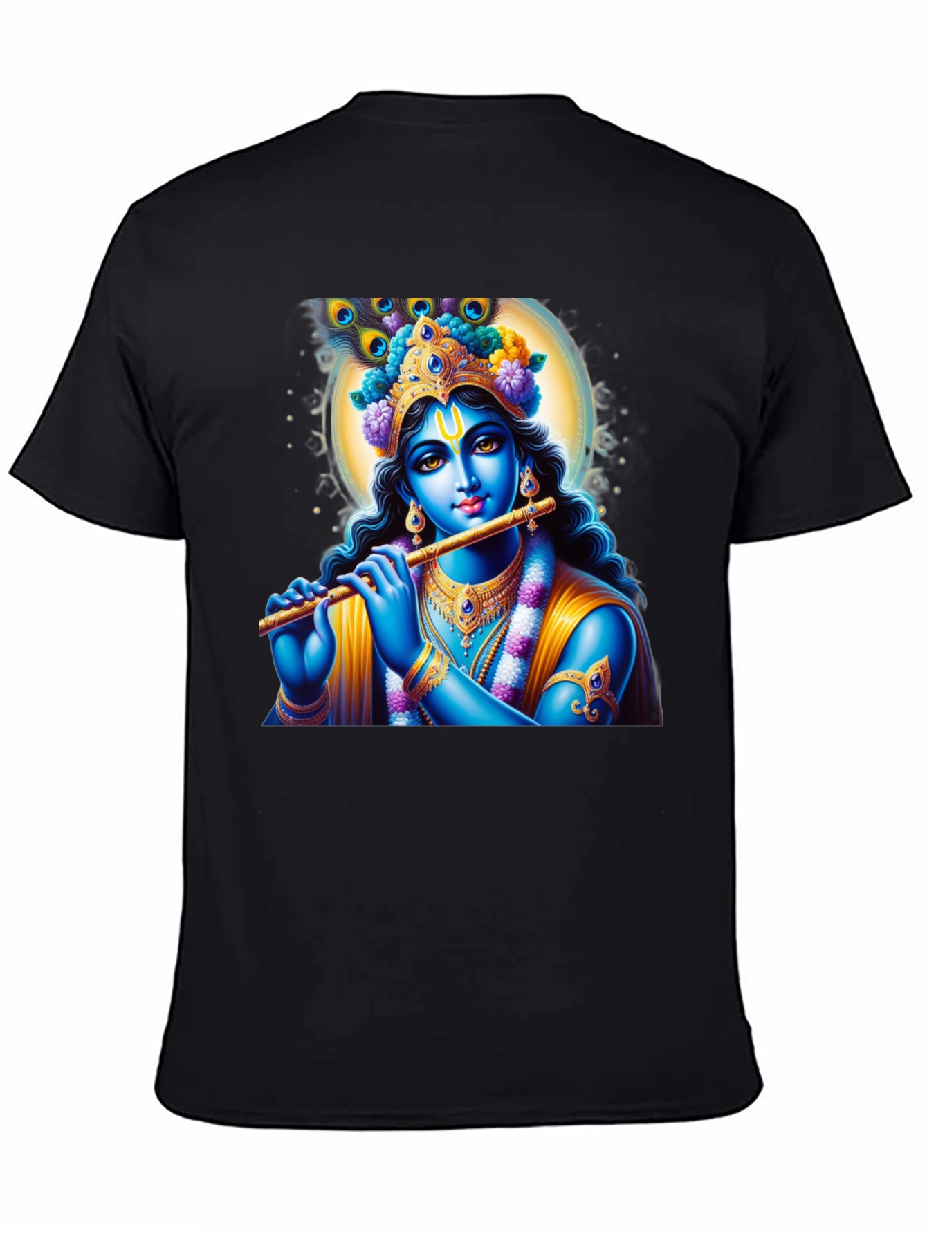 Krishna Graphic T-Shirt - Spiritual Style