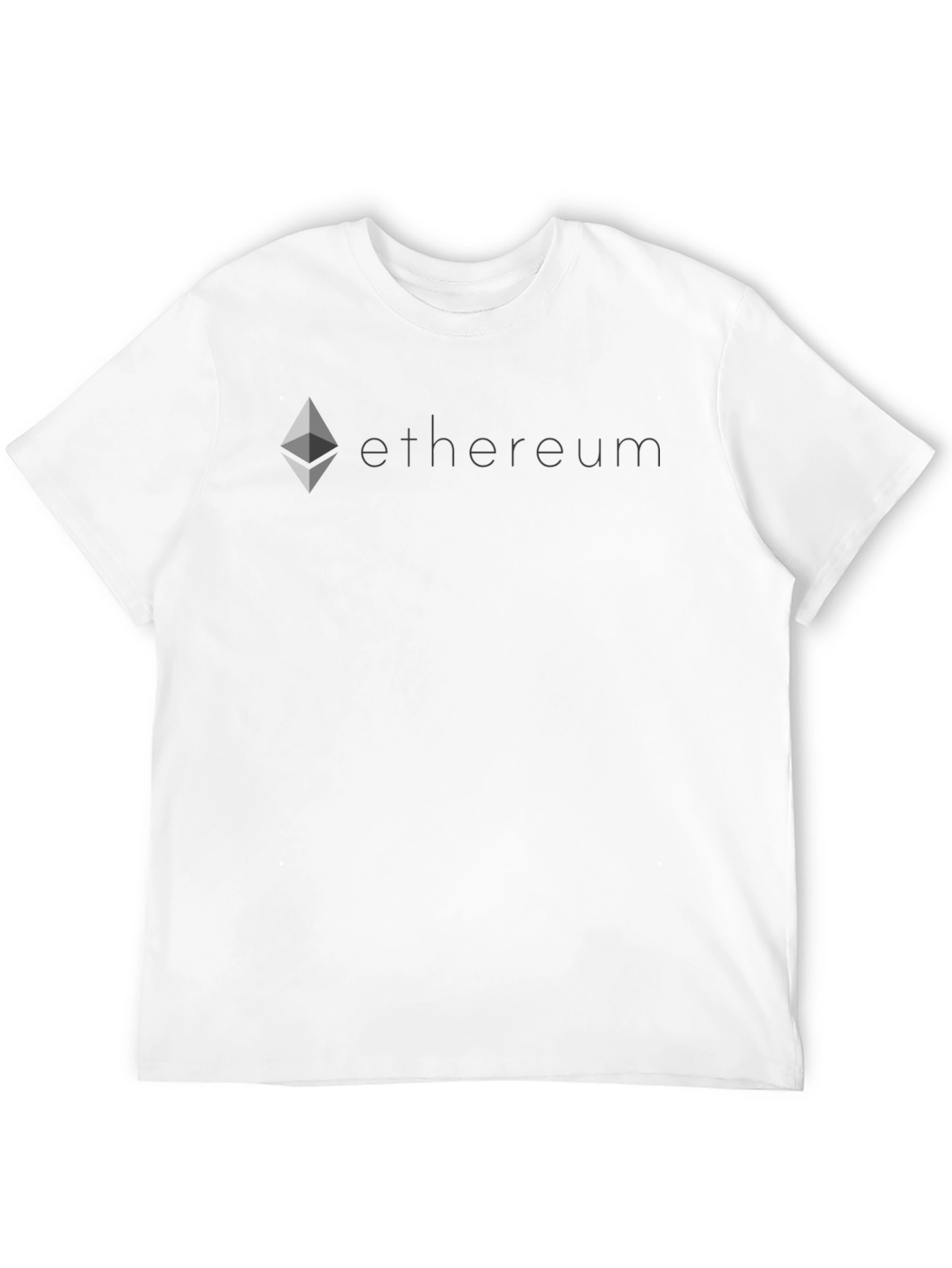 Ethereum Crypto Logo Black T-Shirt