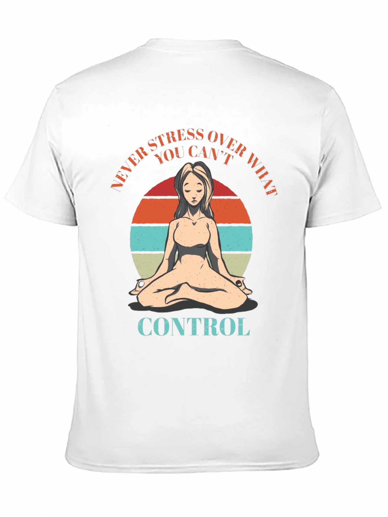 Relaxed Fit Yoga Meditation T-Shirt