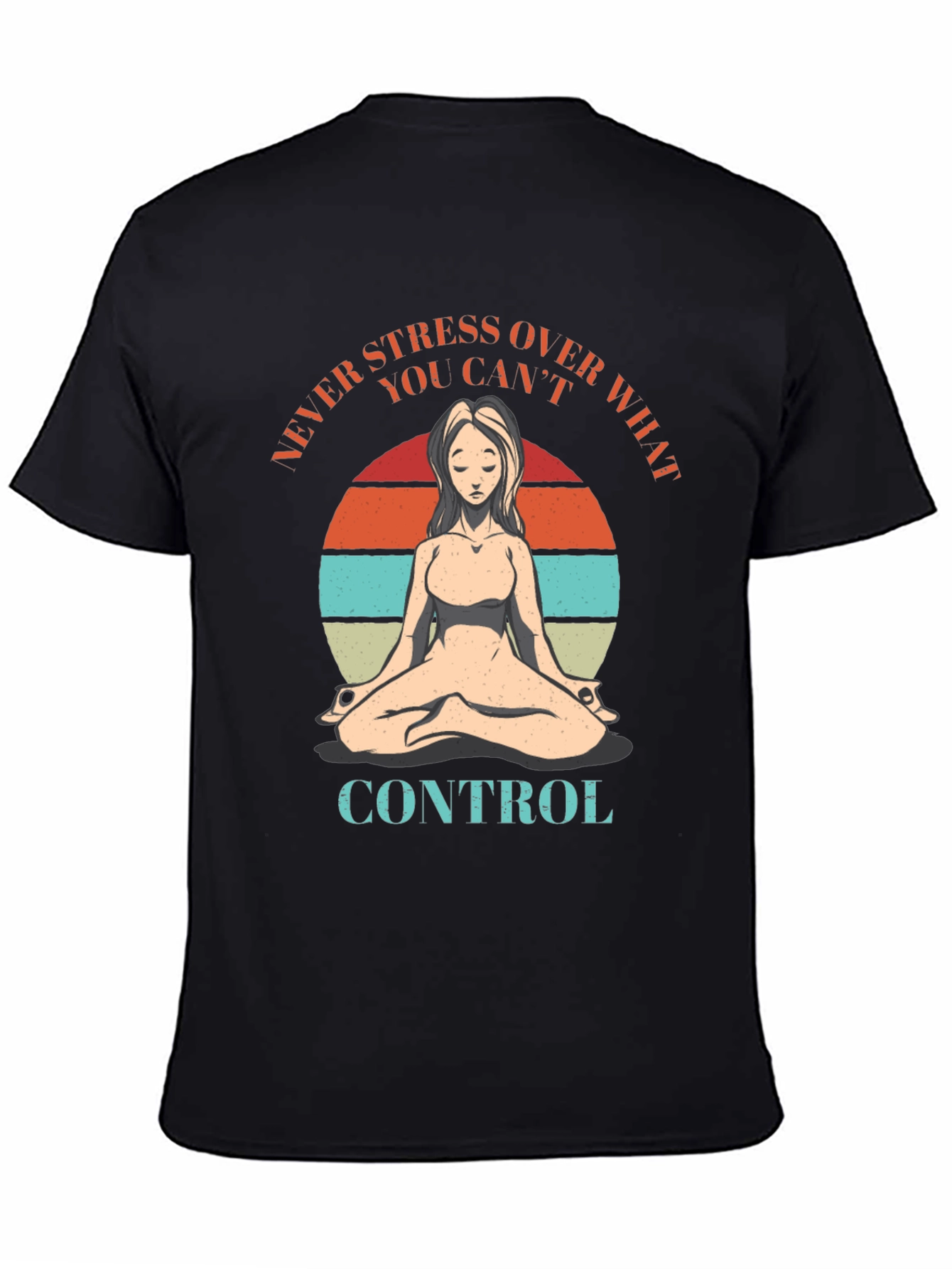 Relaxed Fit Yoga Meditation T-Shirt