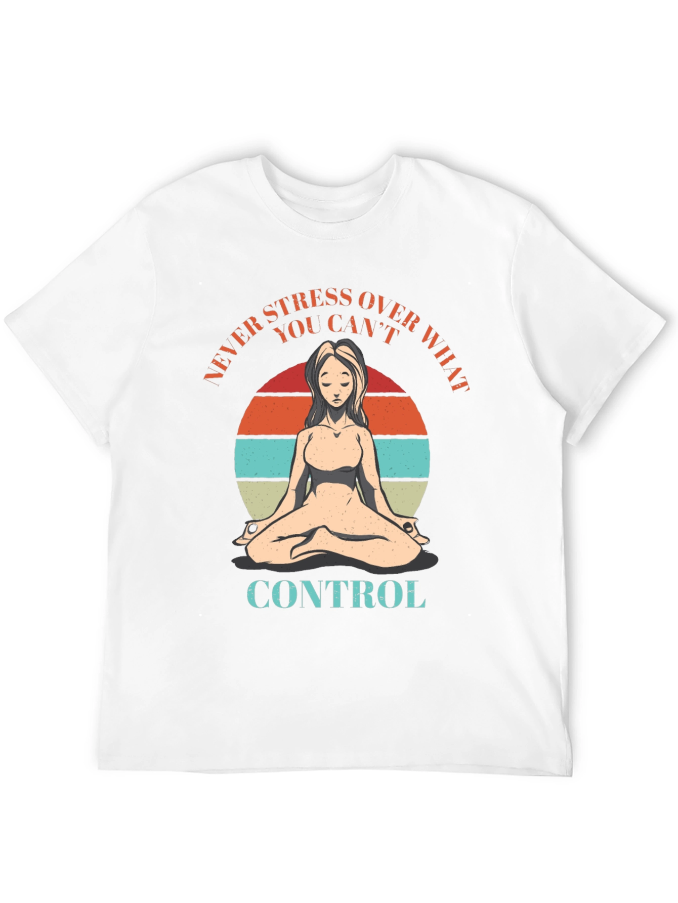 Relaxed Fit Yoga Meditation T-Shirt
