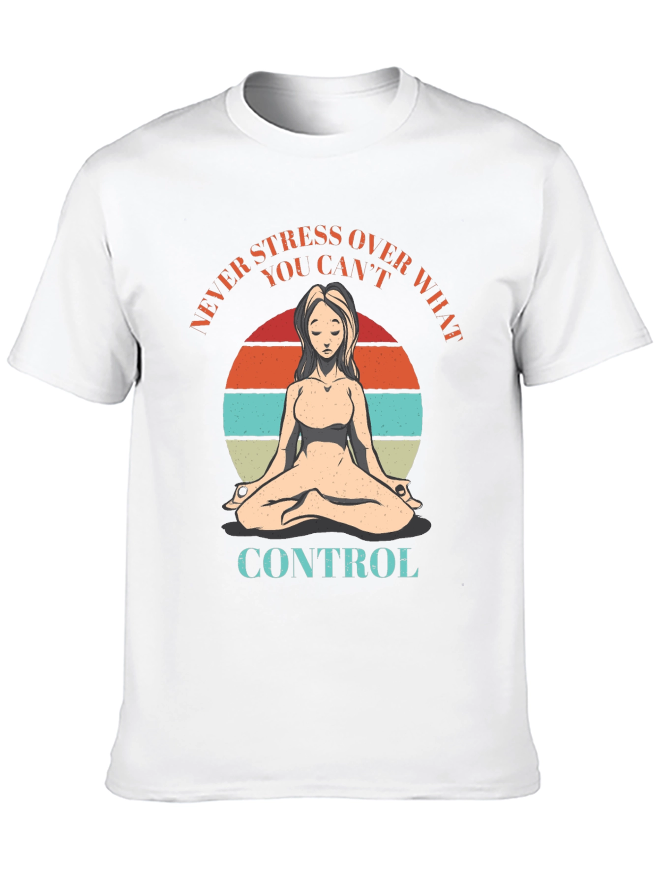 Relaxed Fit Yoga Meditation T-Shirt