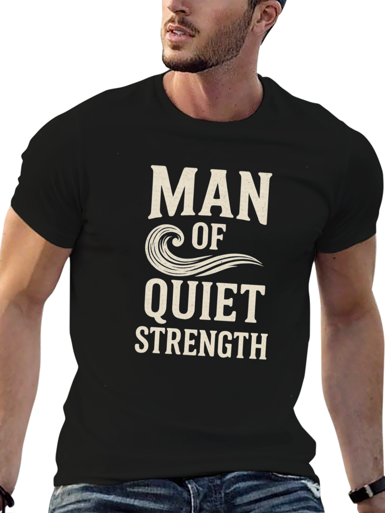 Man of Quiet Strength Graphic Tee