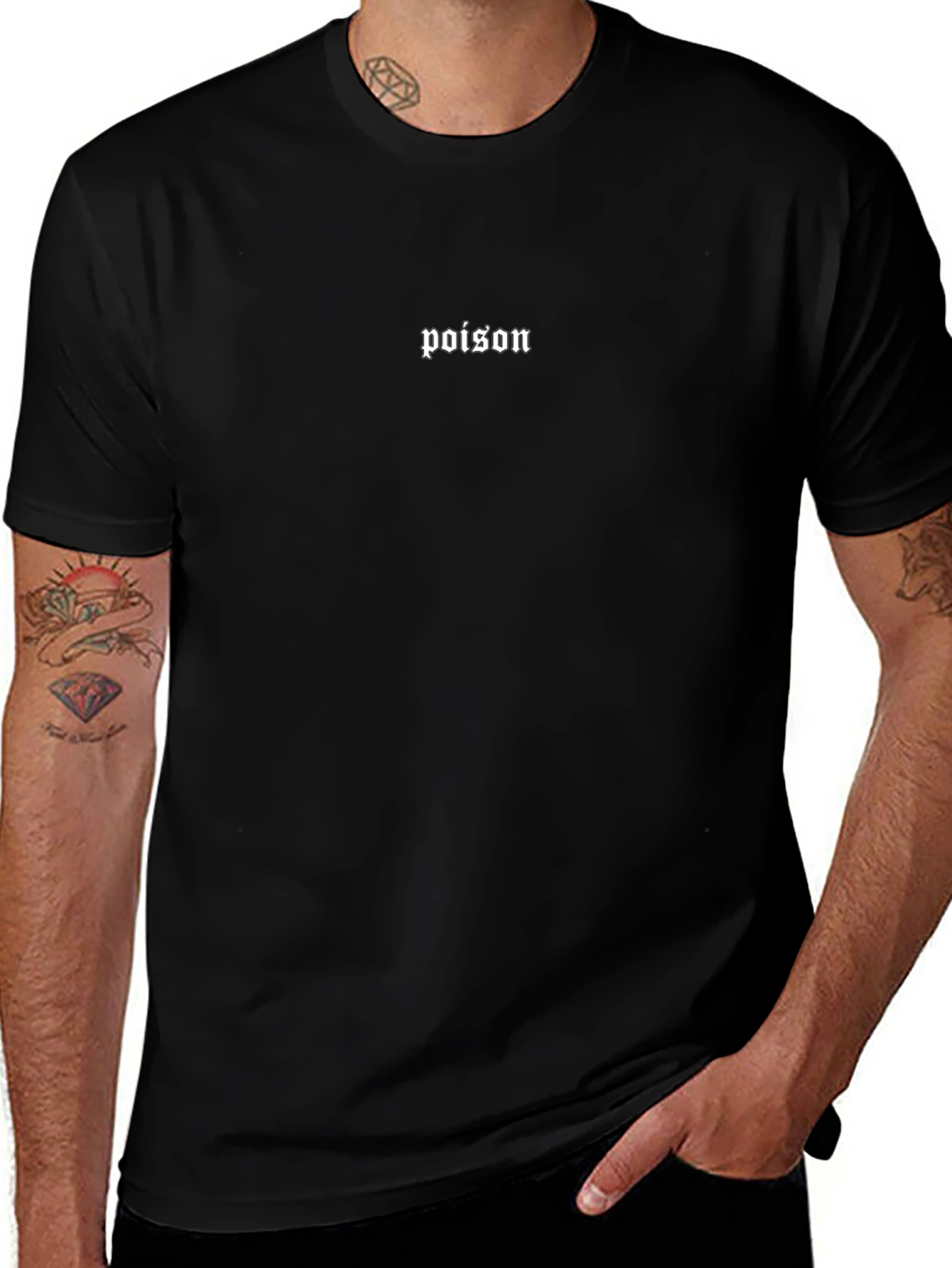 Poison Graphic Tee - Dark Aesthetic T-Shirt