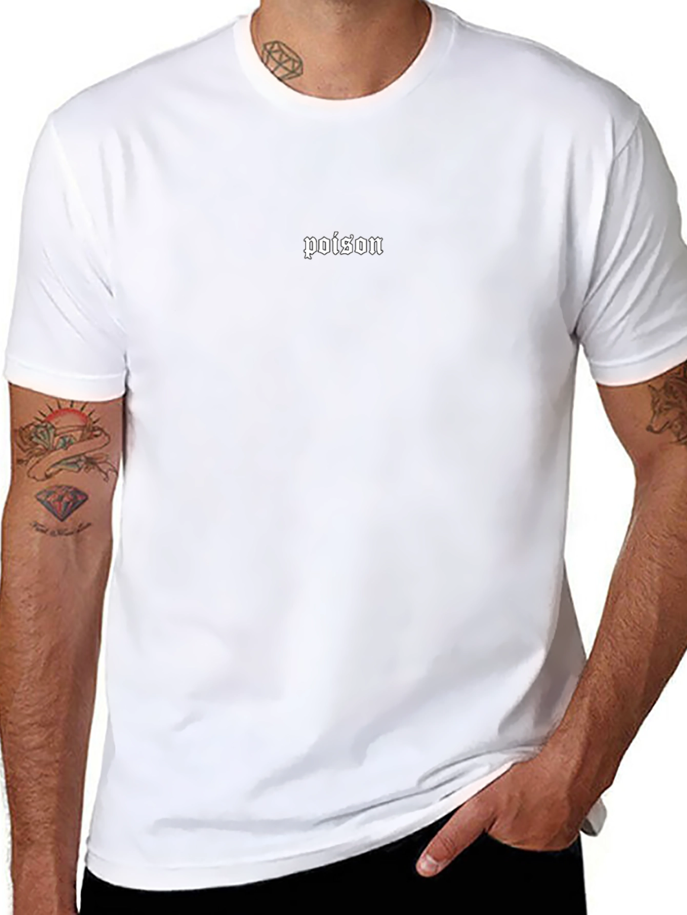 Poison Graphic Tee - Dark Aesthetic T-Shirt
