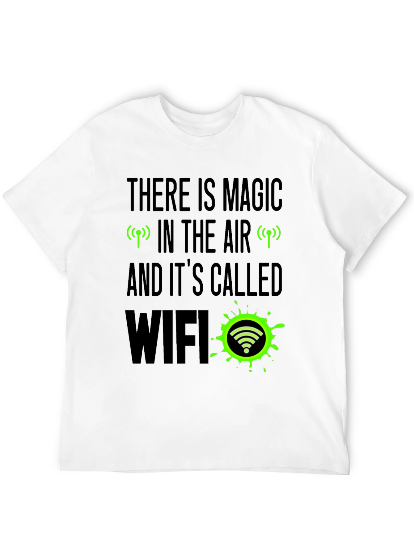 Magic in the Air Wifi Graphic T-Shirt