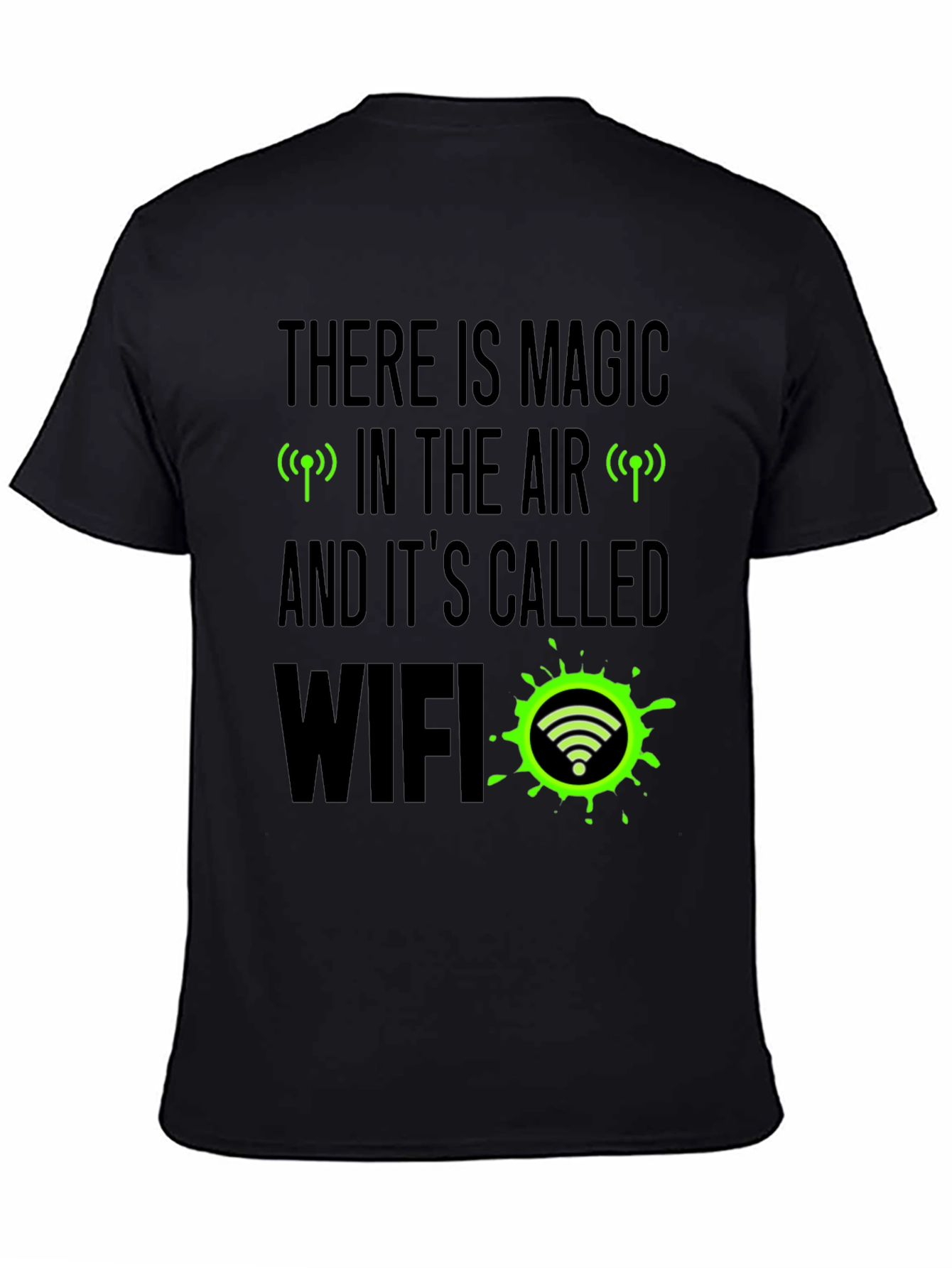 Magic in the Air Wifi Graphic T-Shirt