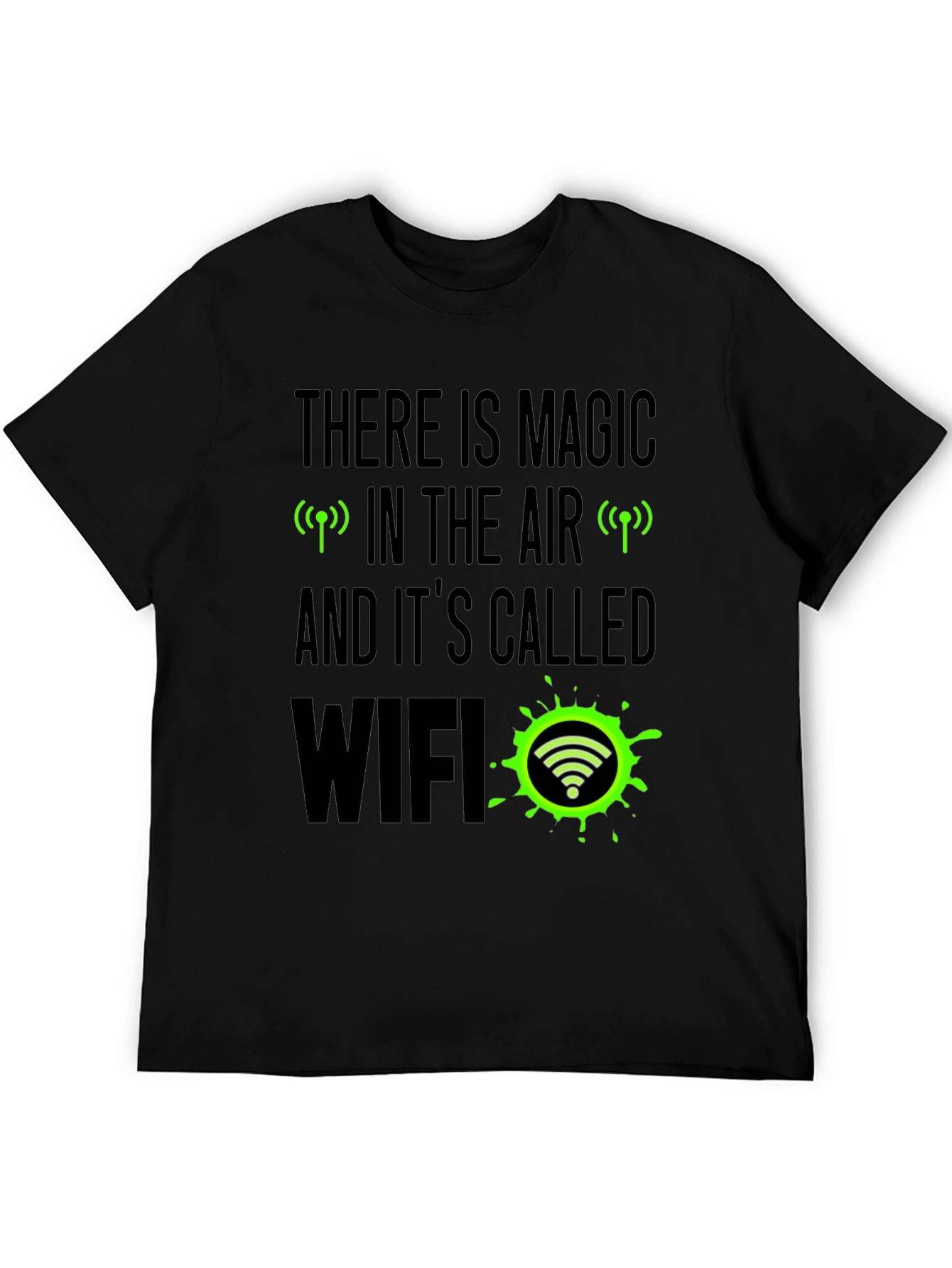 Magic in the Air Wifi Graphic T-Shirt