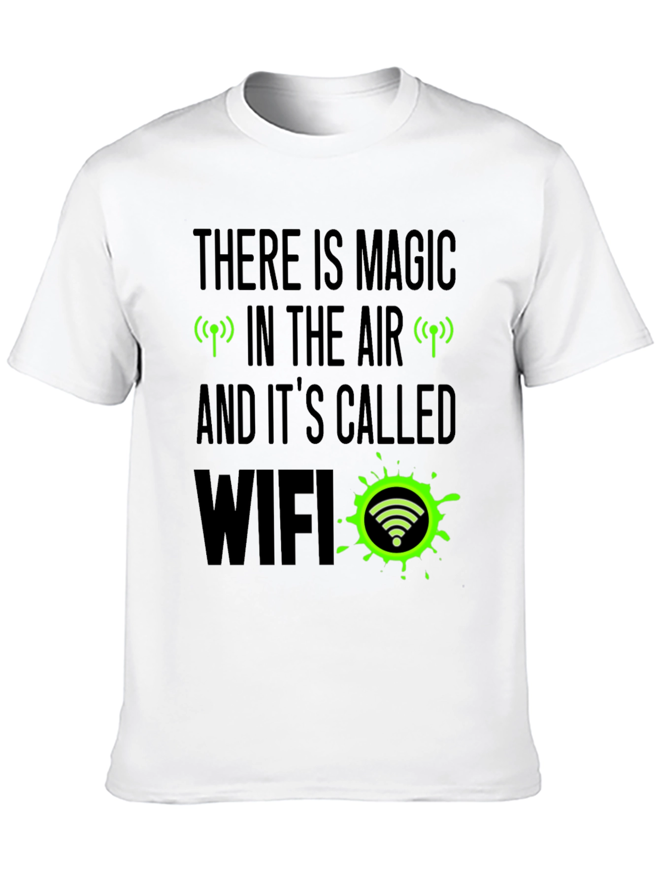 Magic in the Air Wifi Graphic T-Shirt