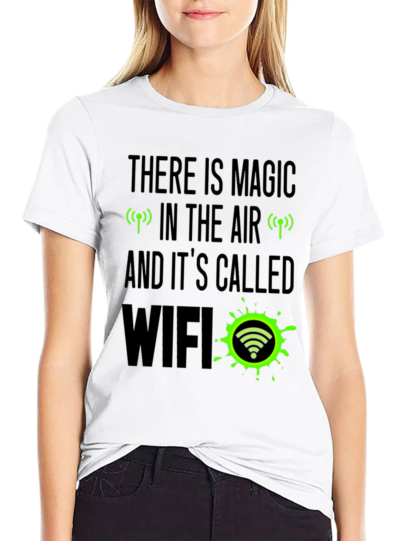 Magic in the Air Wifi Graphic T-Shirt