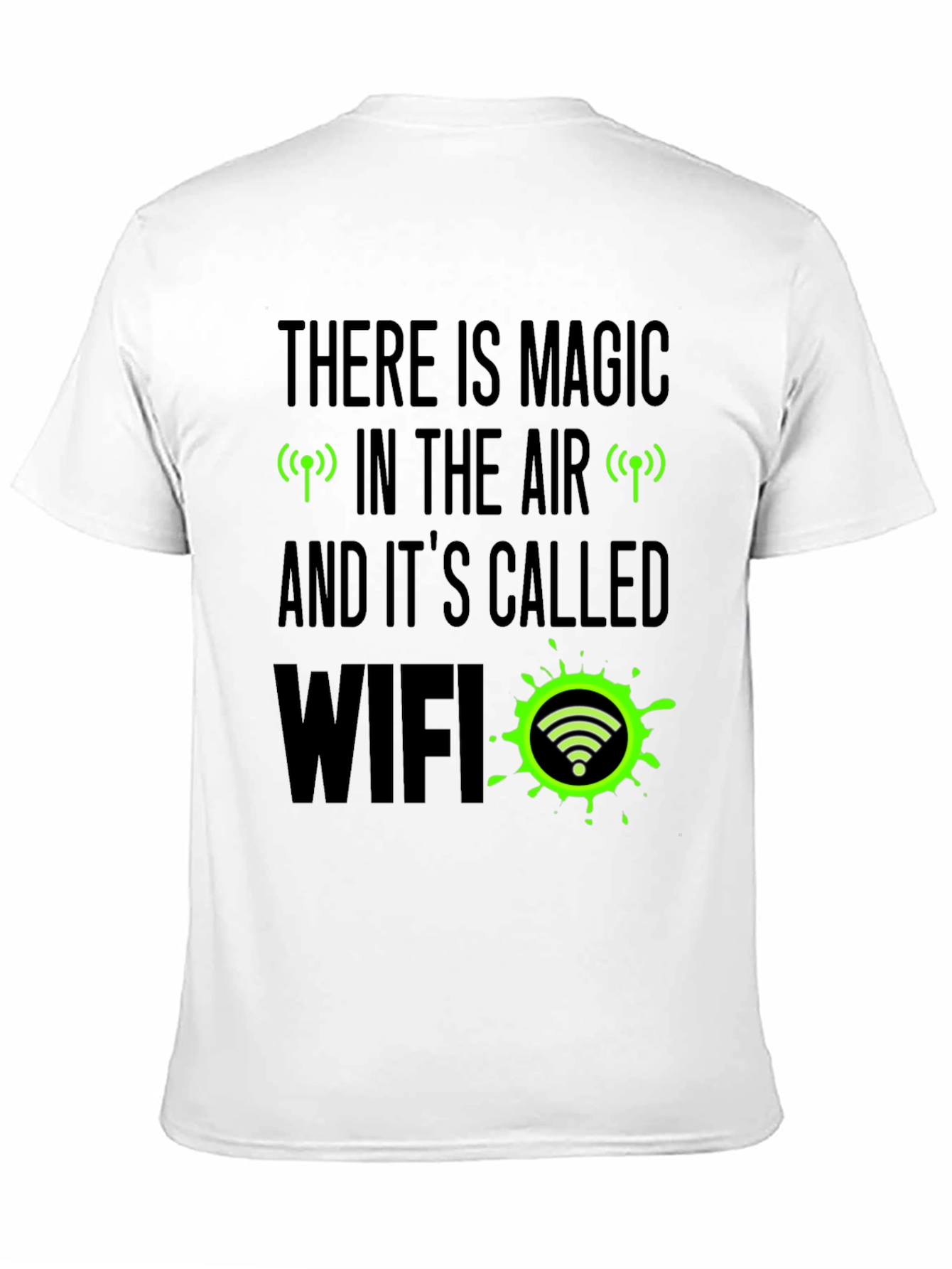 Magic in the Air Wifi Graphic T-Shirt