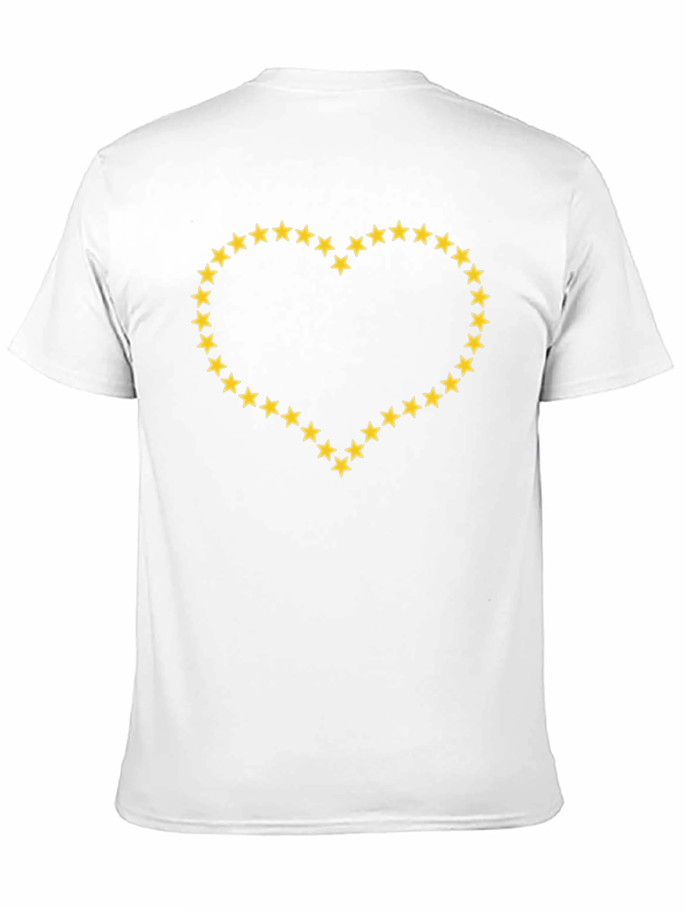 Starry Heart T-Shirt - Soft Cotton Crew Neck