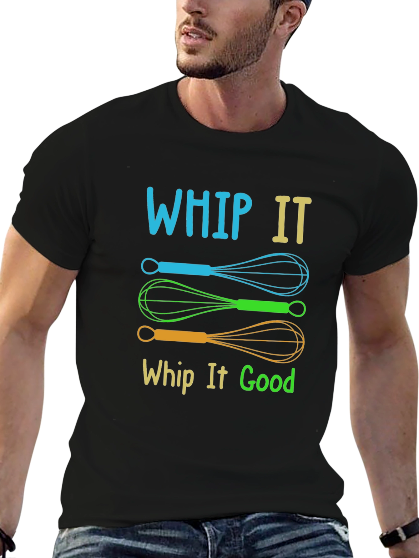 Whip It Good T-Shirt | Funky Kitchen Pun Tee