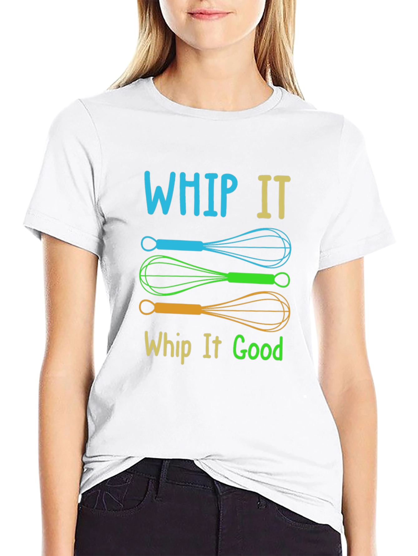 Whip It Good T-Shirt | Funky Kitchen Pun Tee