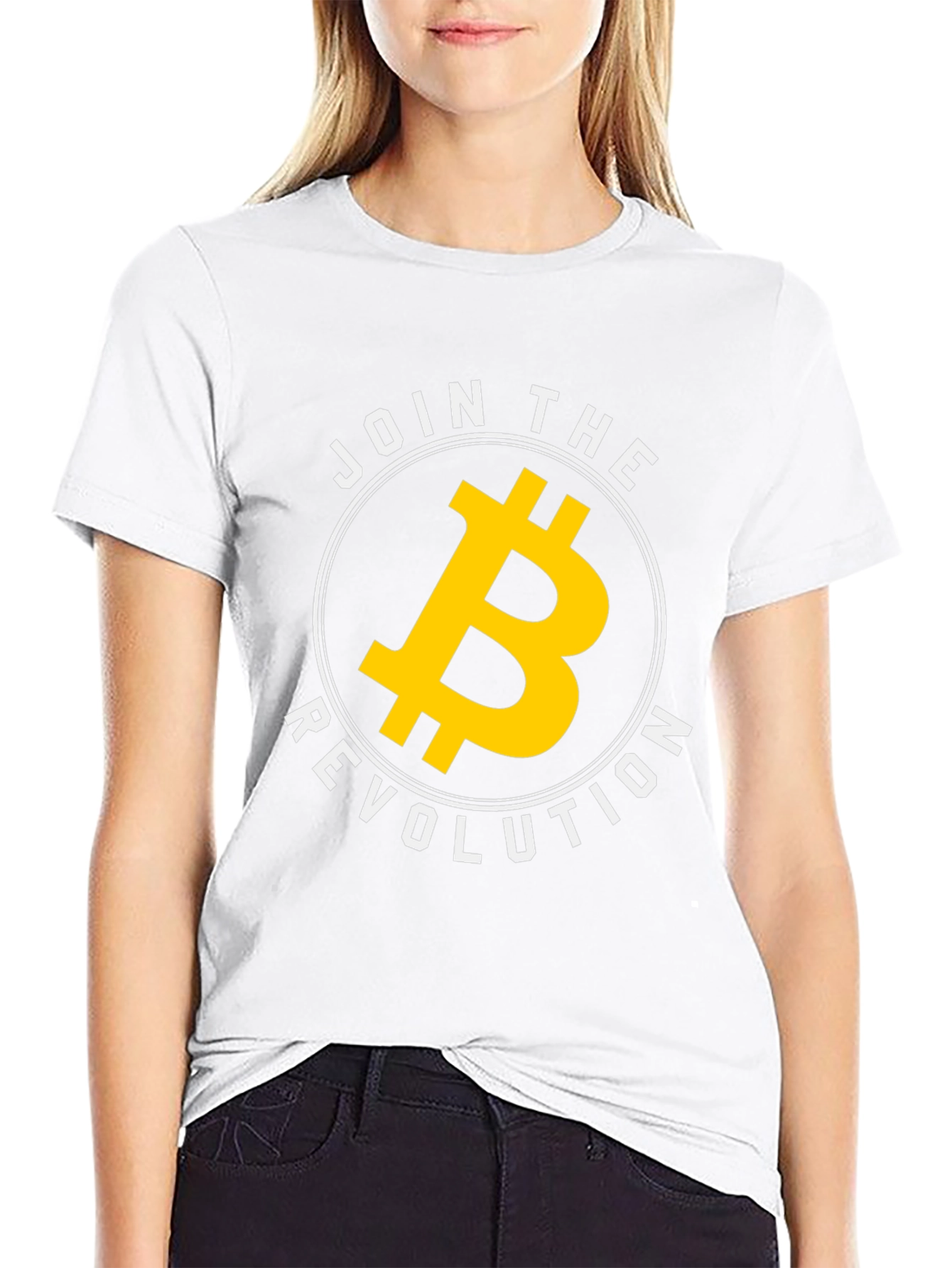 Bitcoin Revolution Graphic Tee - Black