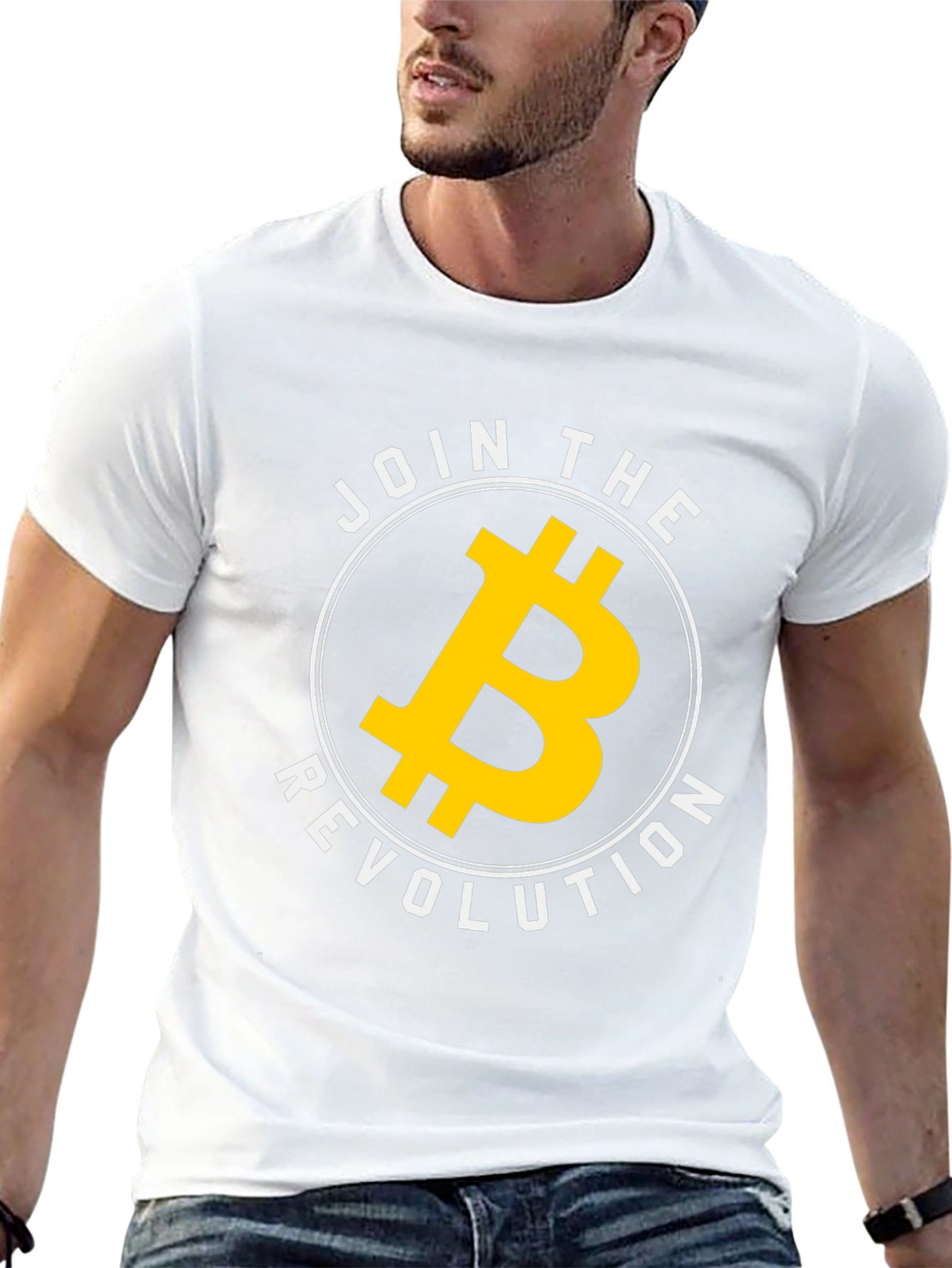 Bitcoin Revolution Graphic Tee - Black