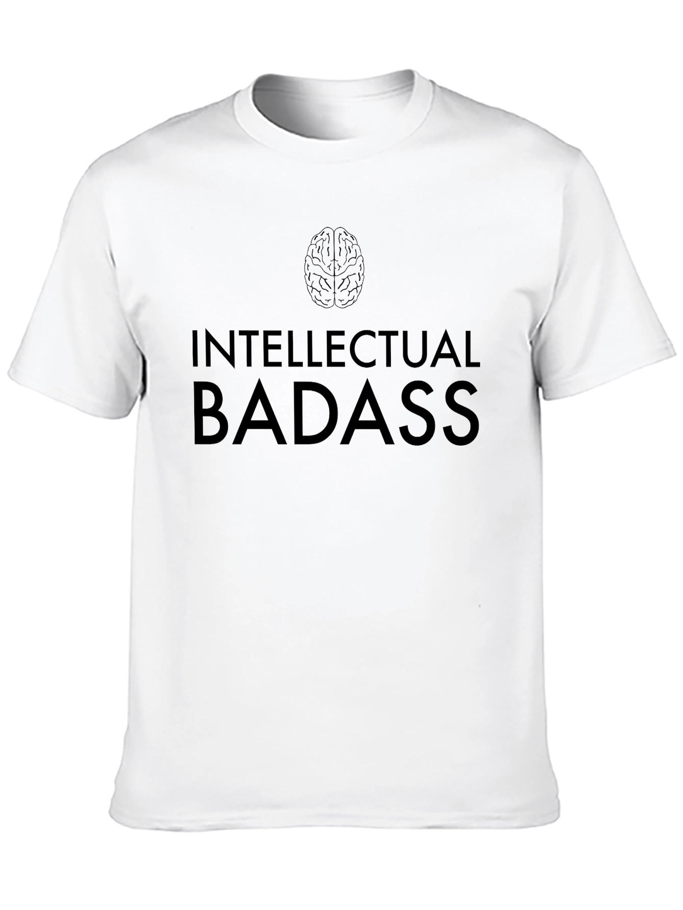 Intellectual Badass Graphic Tee - Mens Black T-Shirt