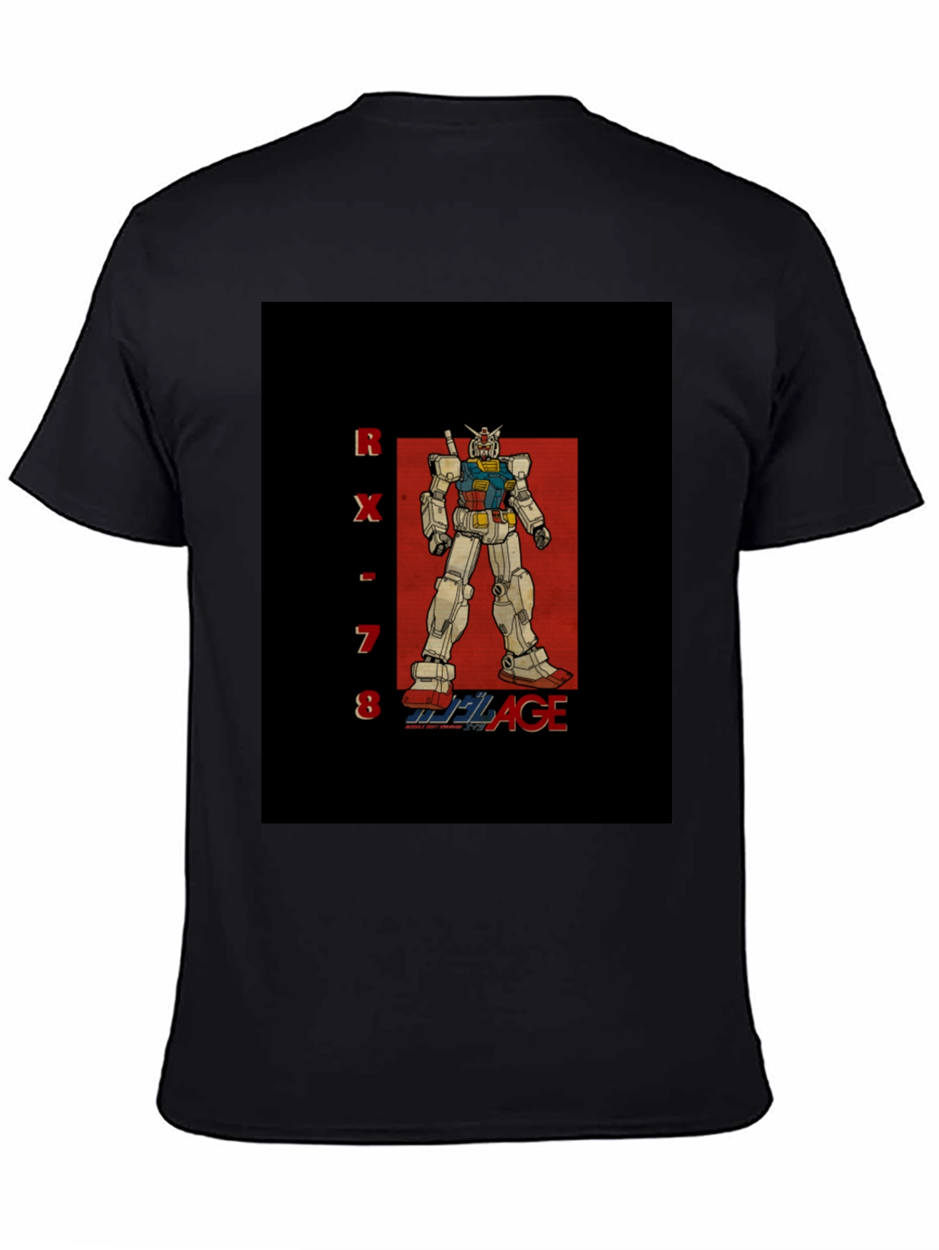 RX-78 Gundam T-Shirt - Retro Anime Robot Design
