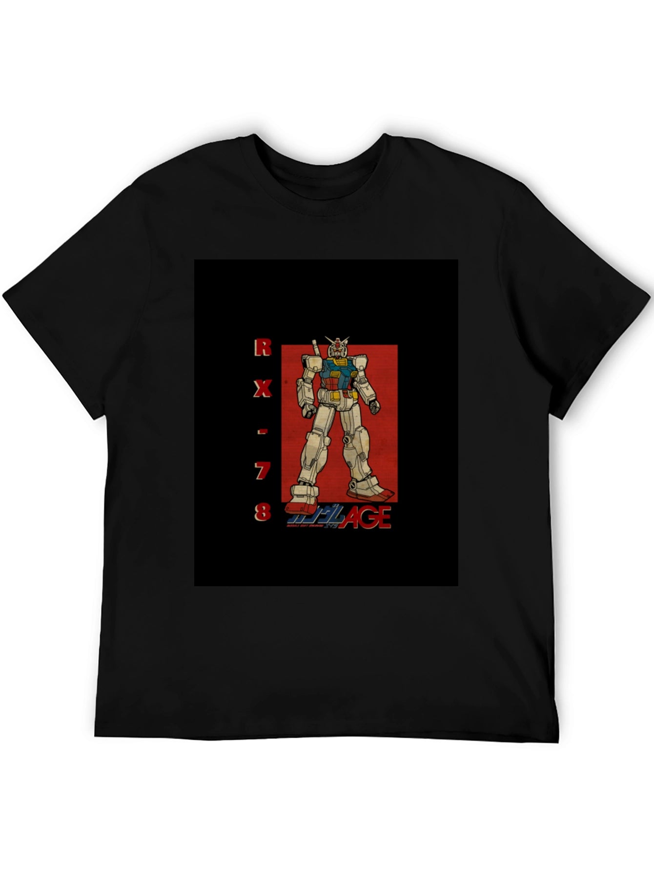 RX-78 Gundam T-Shirt - Retro Anime Robot Design