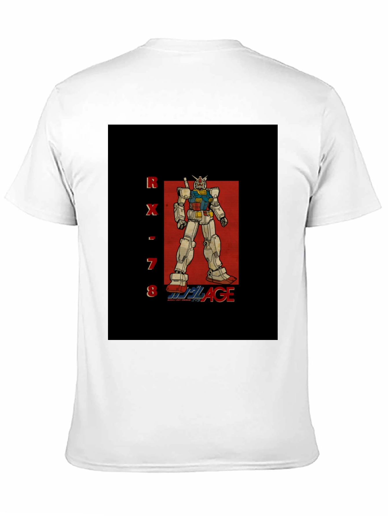 RX-78 Gundam T-Shirt - Retro Anime Robot Design