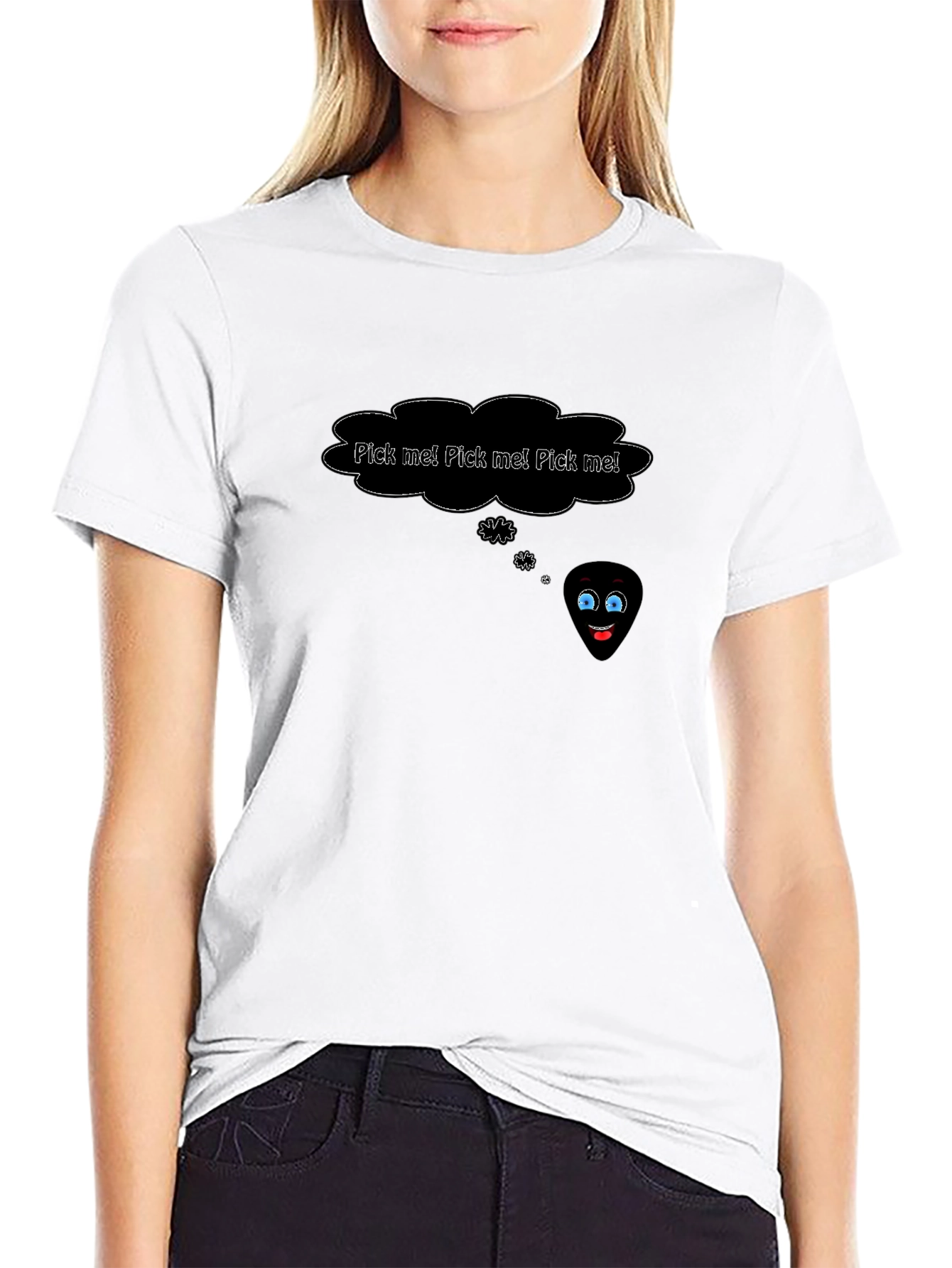 Pick Me Guitar Pick Tee - Music Lover Shirt