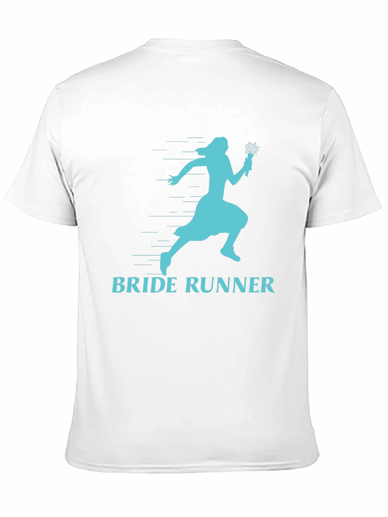 Bride Runner T-Shirt - Fun Wedding Humor Tee