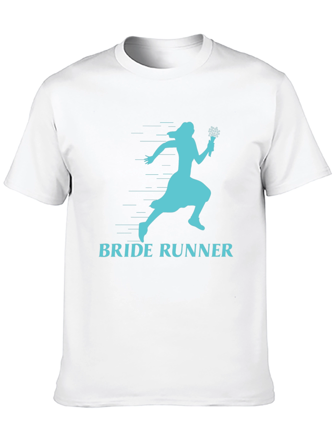 Bride Runner T-Shirt - Fun Wedding Humor Tee