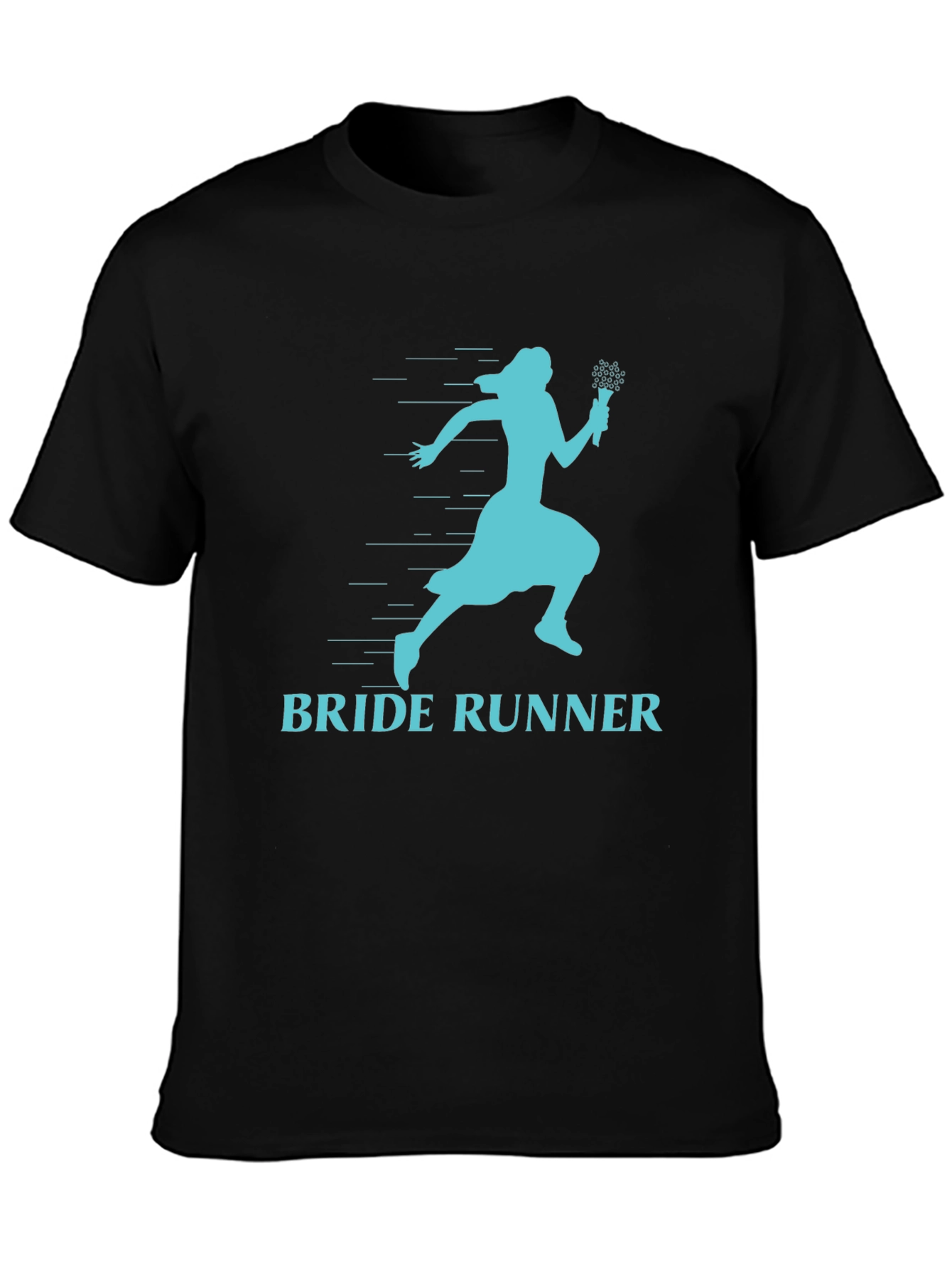 Bride Runner T-Shirt - Fun Wedding Humor Tee