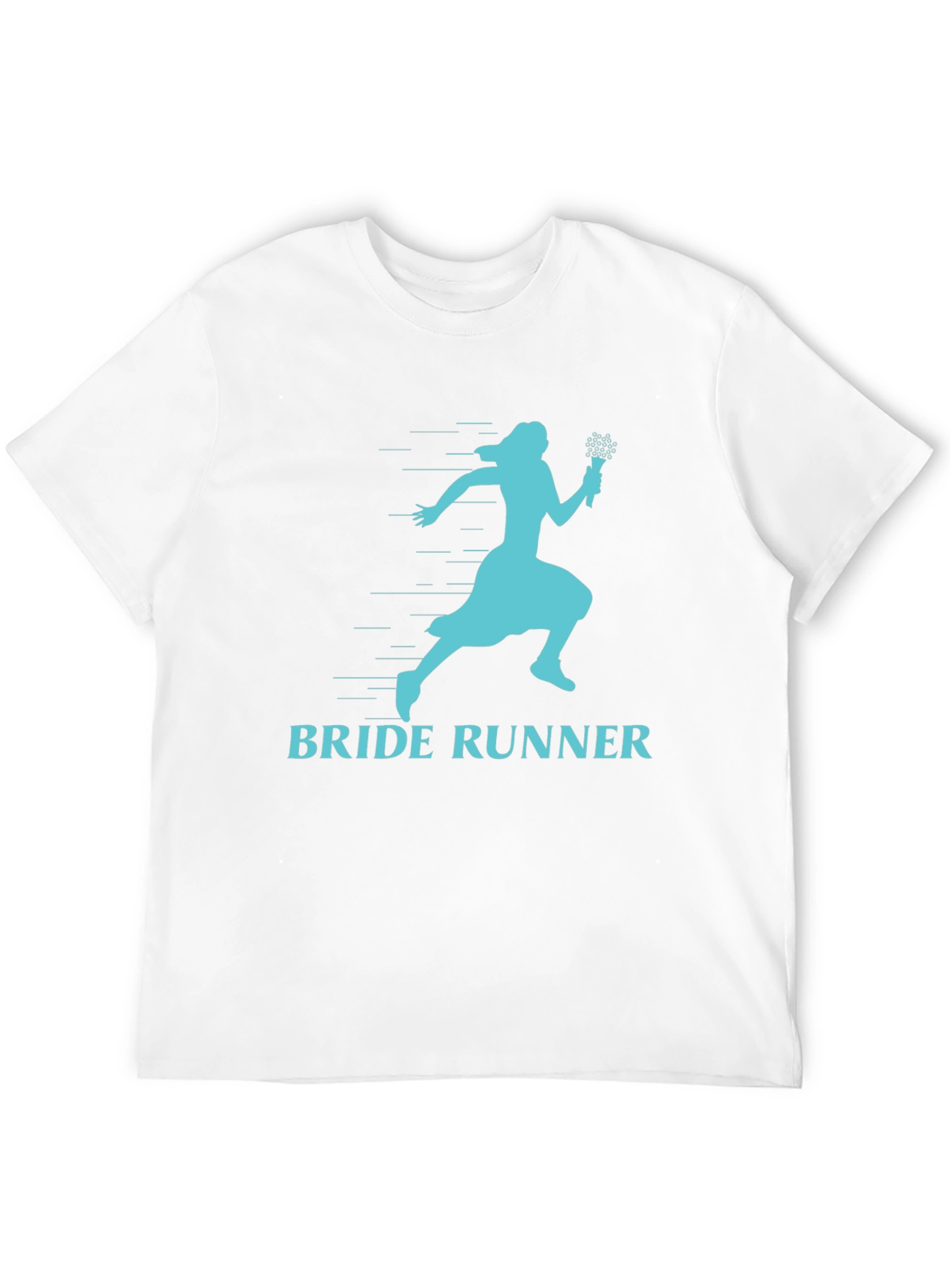 Bride Runner T-Shirt - Fun Wedding Humor Tee