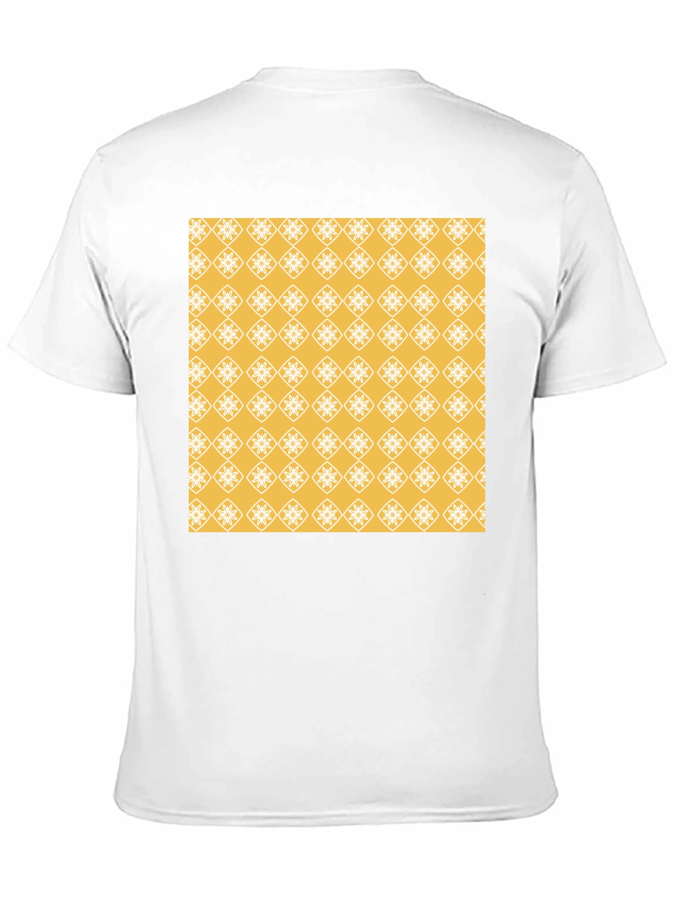 Patterned Graphic Tee - Modern Style