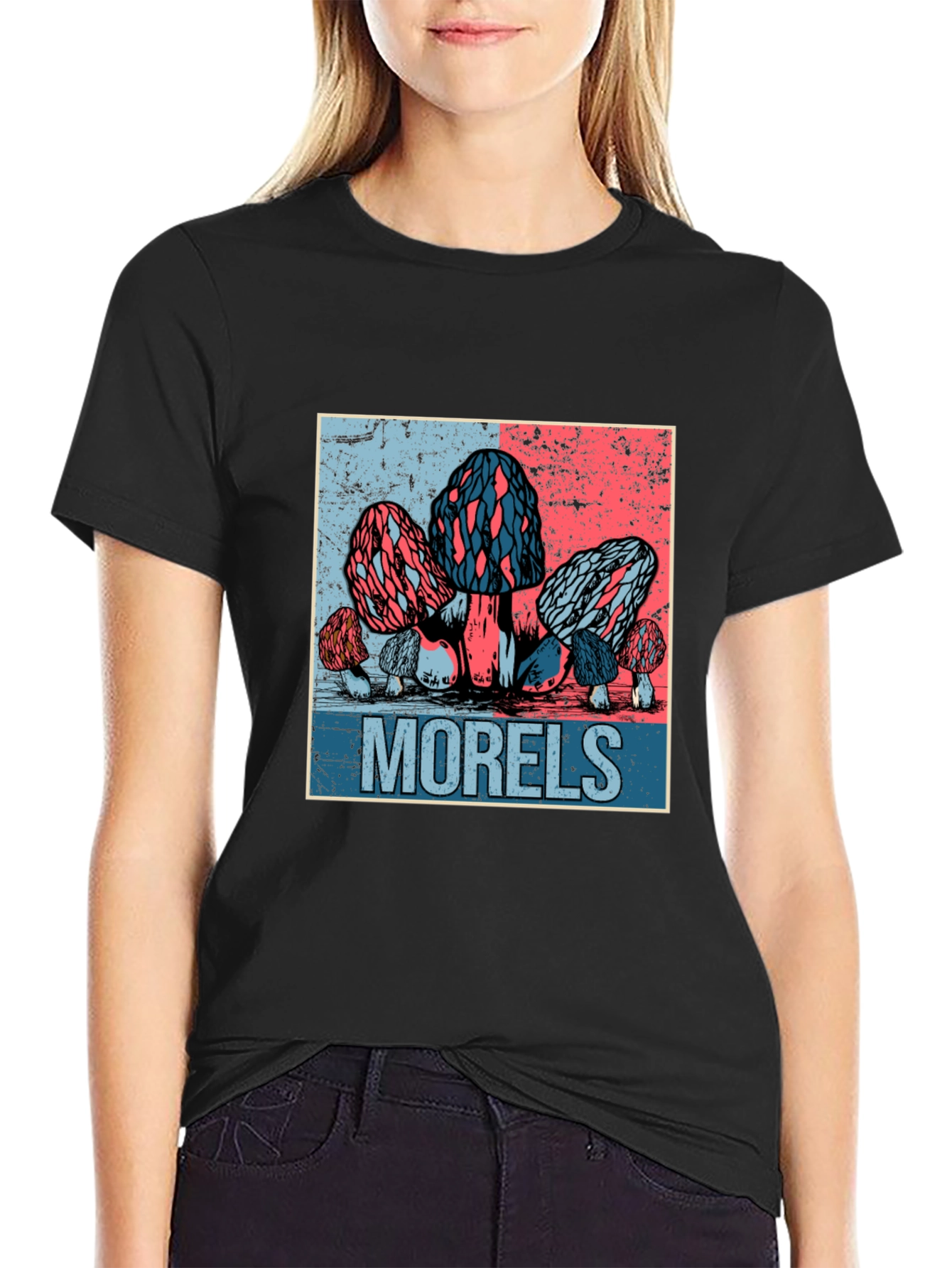 Morels Mushroom Graphic Tee