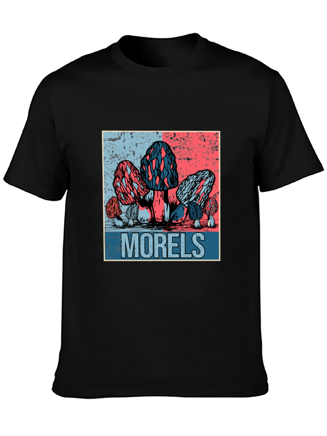 Morels Mushroom Graphic Tee