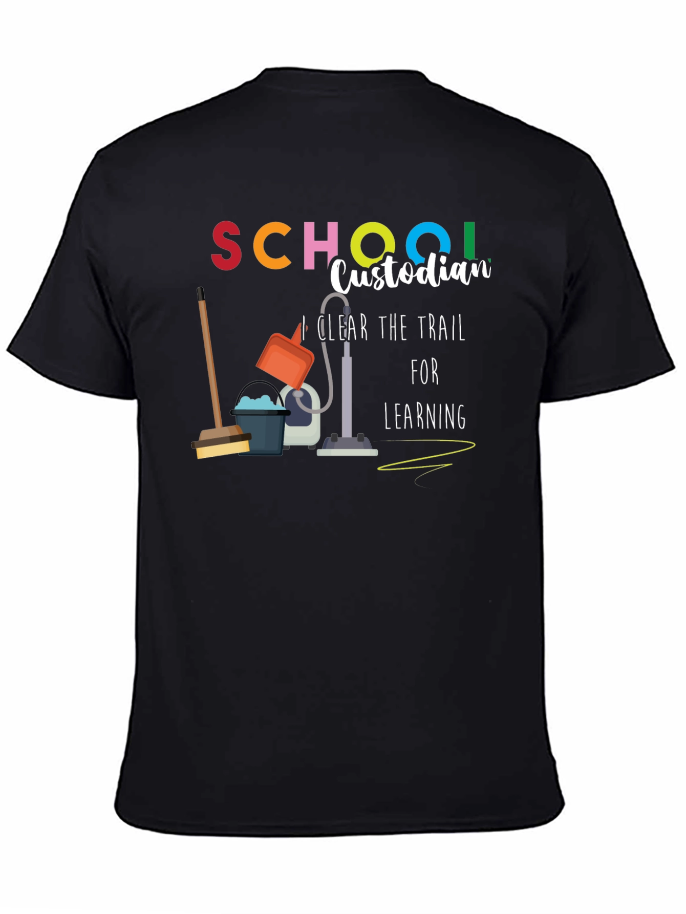 School Custodian Graphic T-Shirt