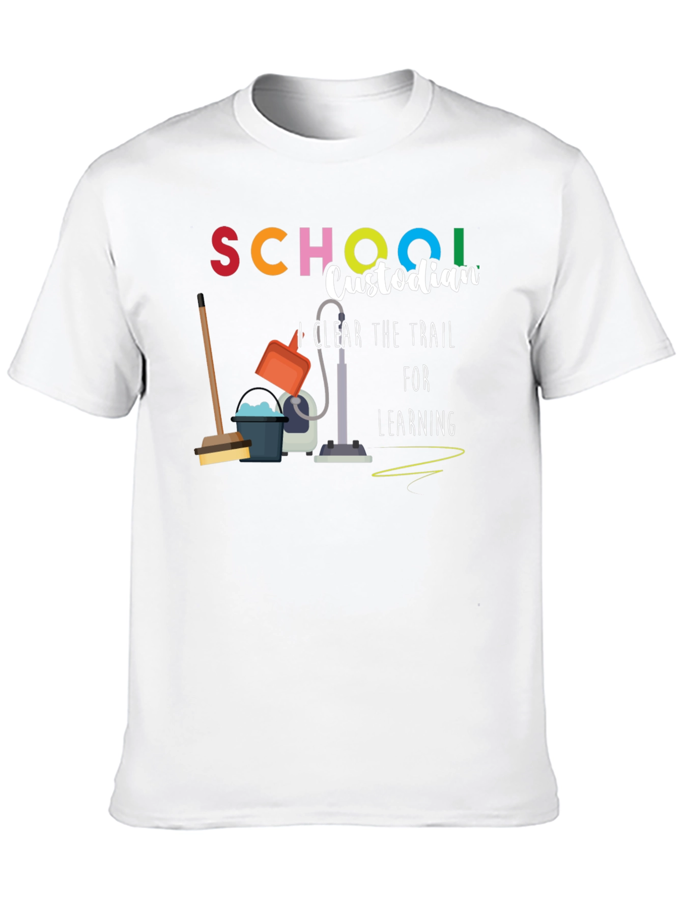 School Custodian Graphic T-Shirt